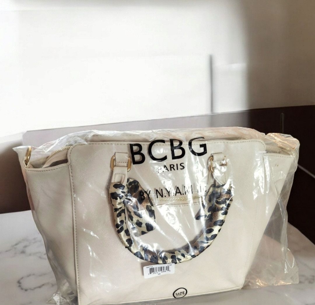 Bcbgmaxazria BCBG Large Tote w/Twilly Accents Size ONE SIZE - 6 Thumbnail