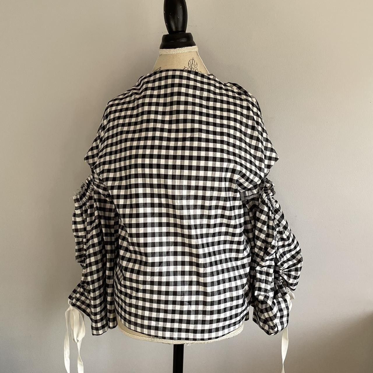 image of Toga Pulla Shirt in Black/White, Women's (Size Medium)