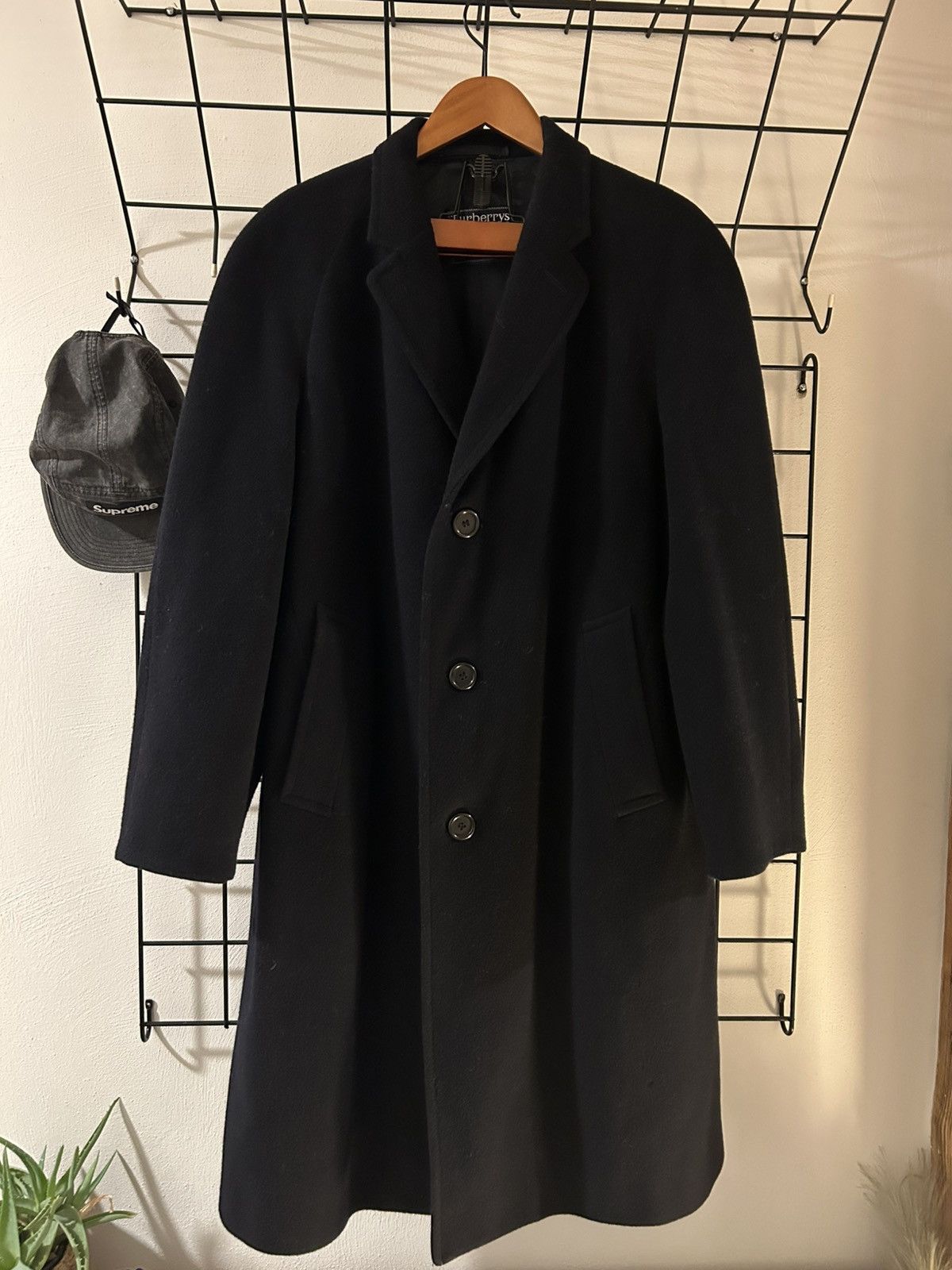 Burberry Vintage Archive Burberry Coat Darkblue Size US M / EU 48-50 / 2 - 1 Thumbnail