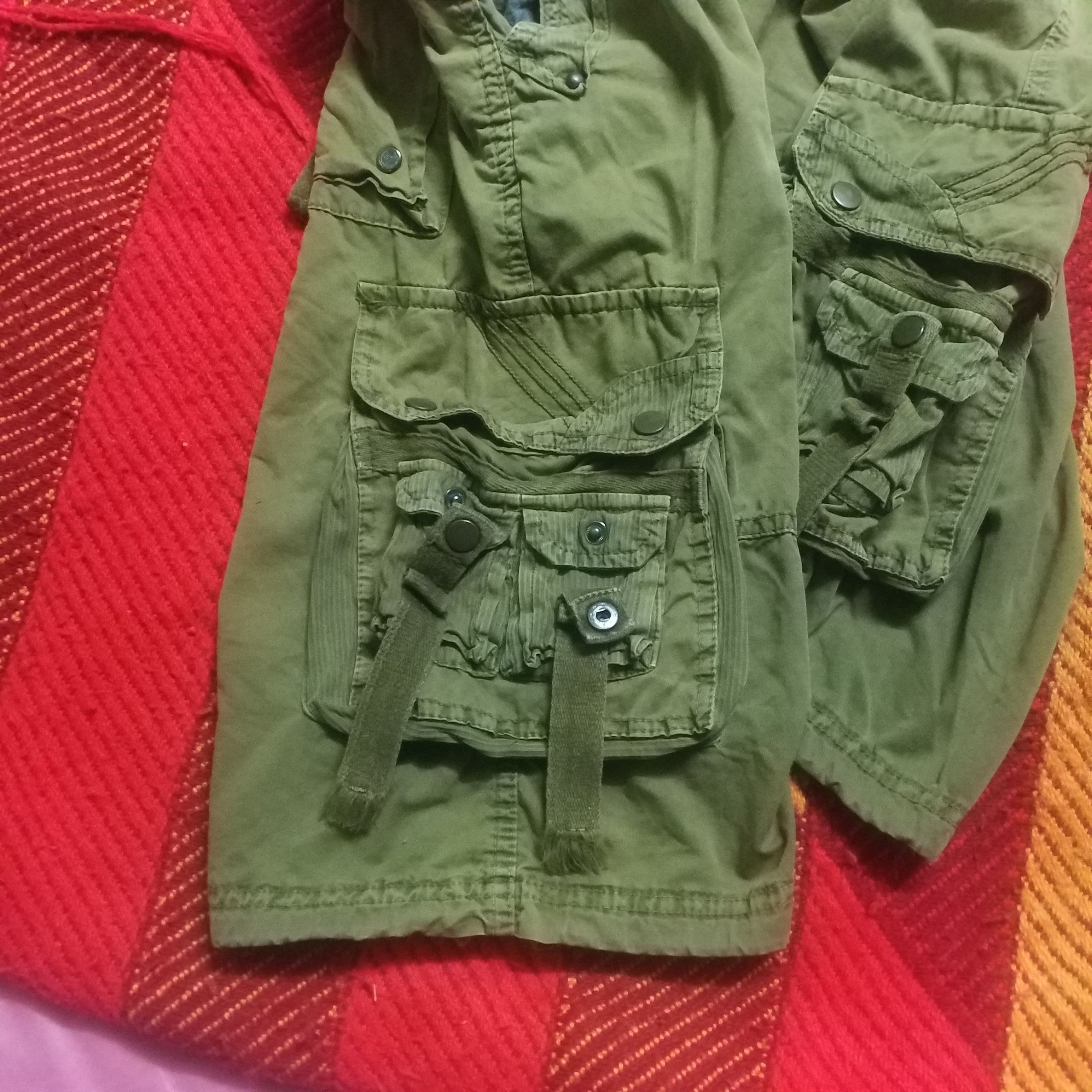 Other SHORT CARGO CRAZY MULTI POCKET MILITARY STYLE Size US 34 / EU 50 - 3 Thumbnail