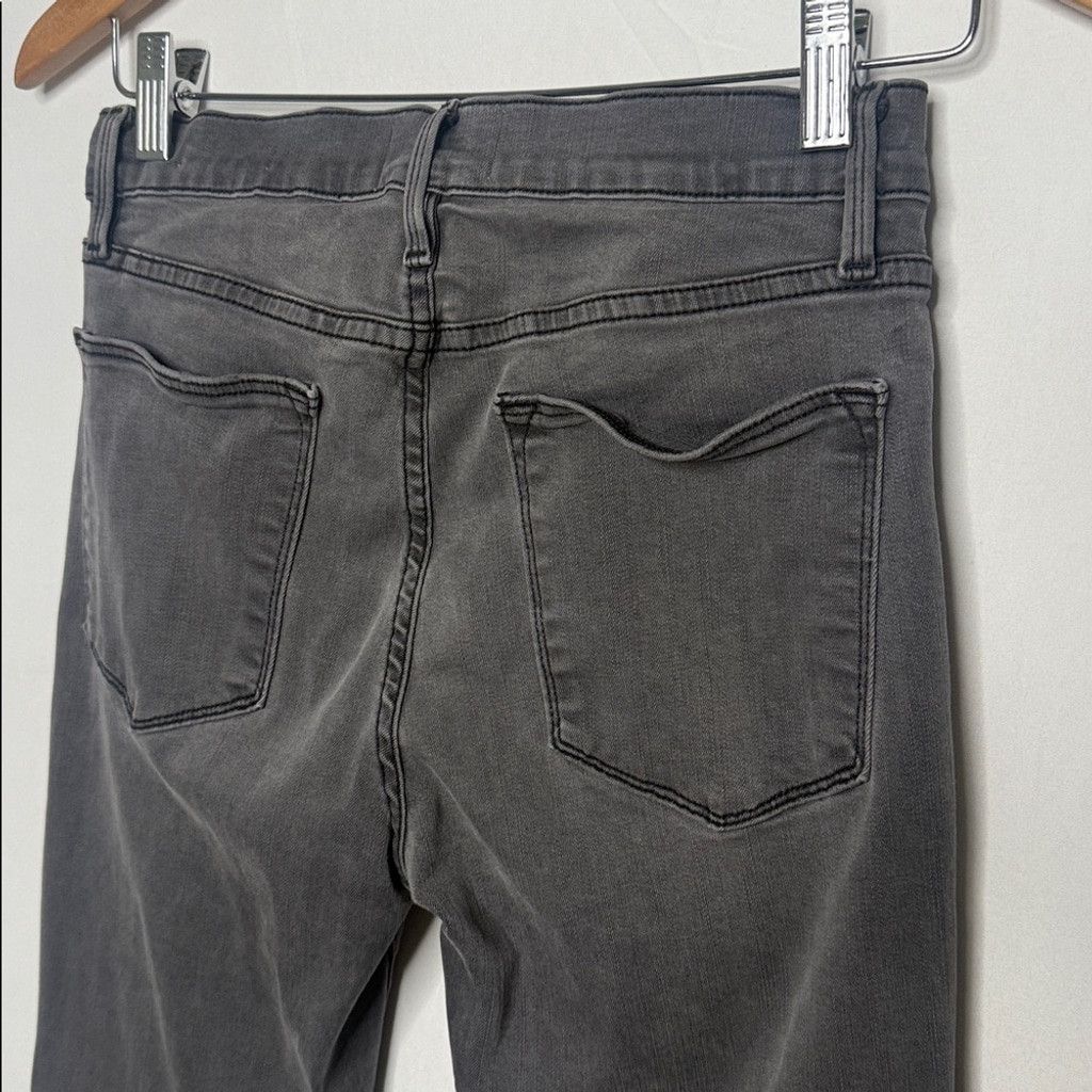 Frame Frame Dunaway high waisted ale high skinny gray jeans sz 27 Size 27" / US 4 / IT 40 - 8 Thumbnail