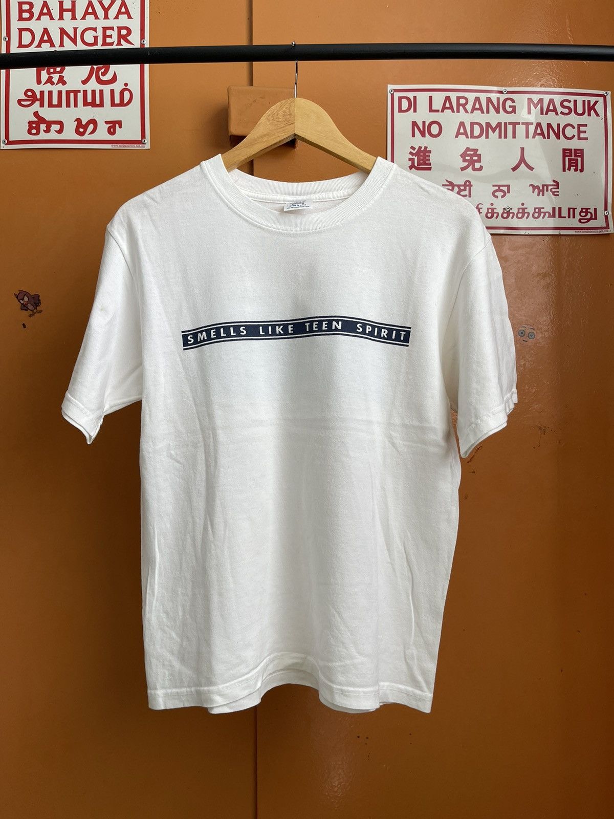 Band Tees × Vintage 1992 Vintage Nirvana Smell Like Teen Spirit Nevermind Tour Size US M / EU 48-50 / 2 - 1 Thumbnail