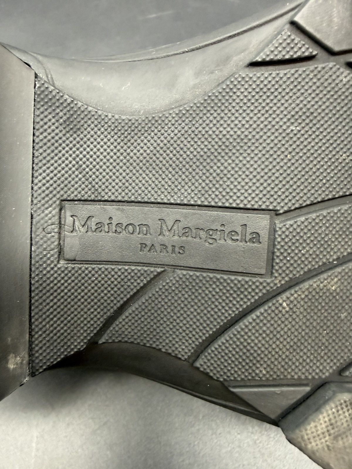 Maison Margiela Maison Margiela Tassel Loafer Sneaker Sole — Black Leather Size US 12 / EU 45 - 16 Thumbnail