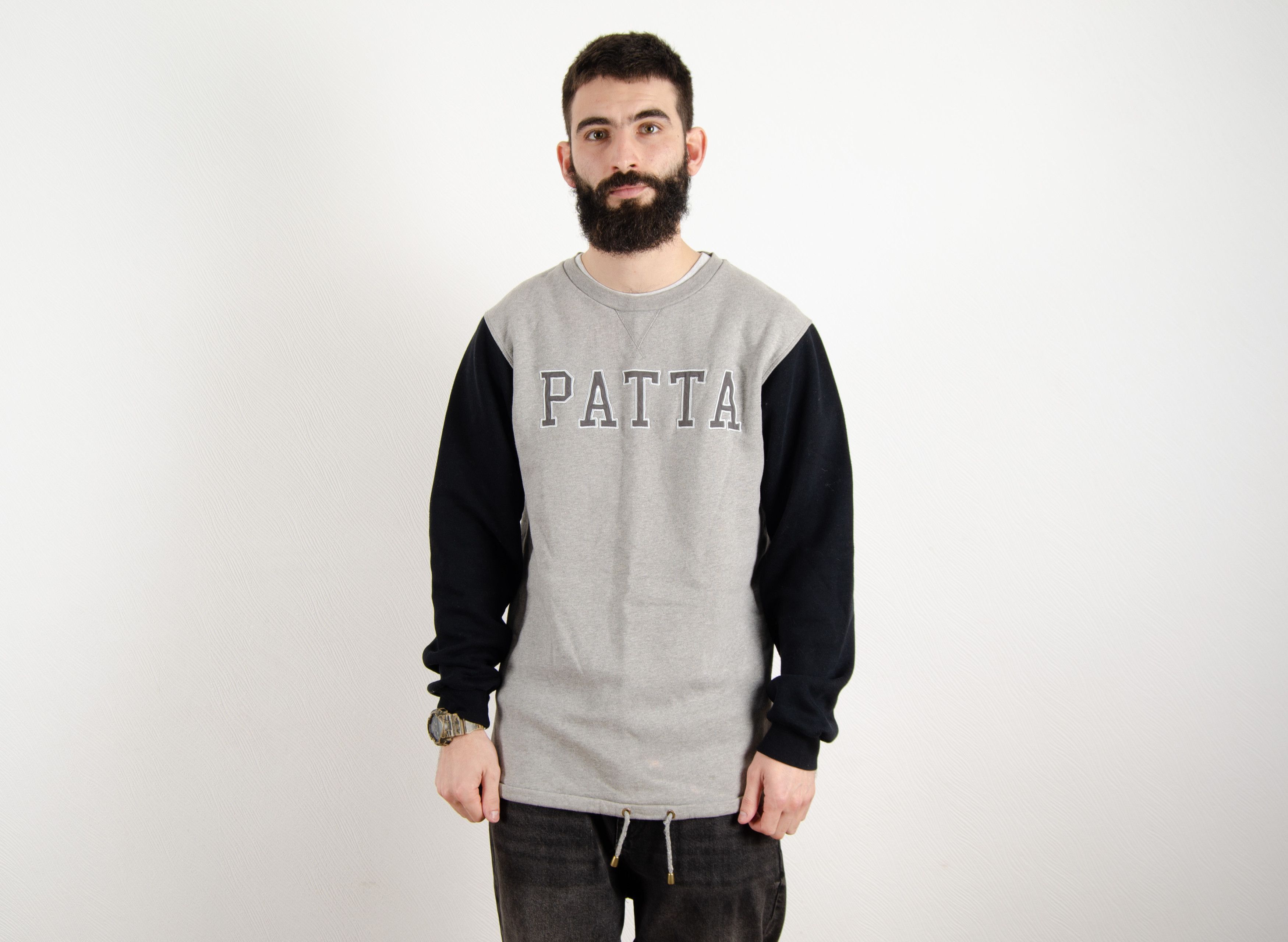 Patta Patta Long Sweatshirt Pullover Crewneck Size US L / EU 52-54 / 3 - 1 Thumbnail