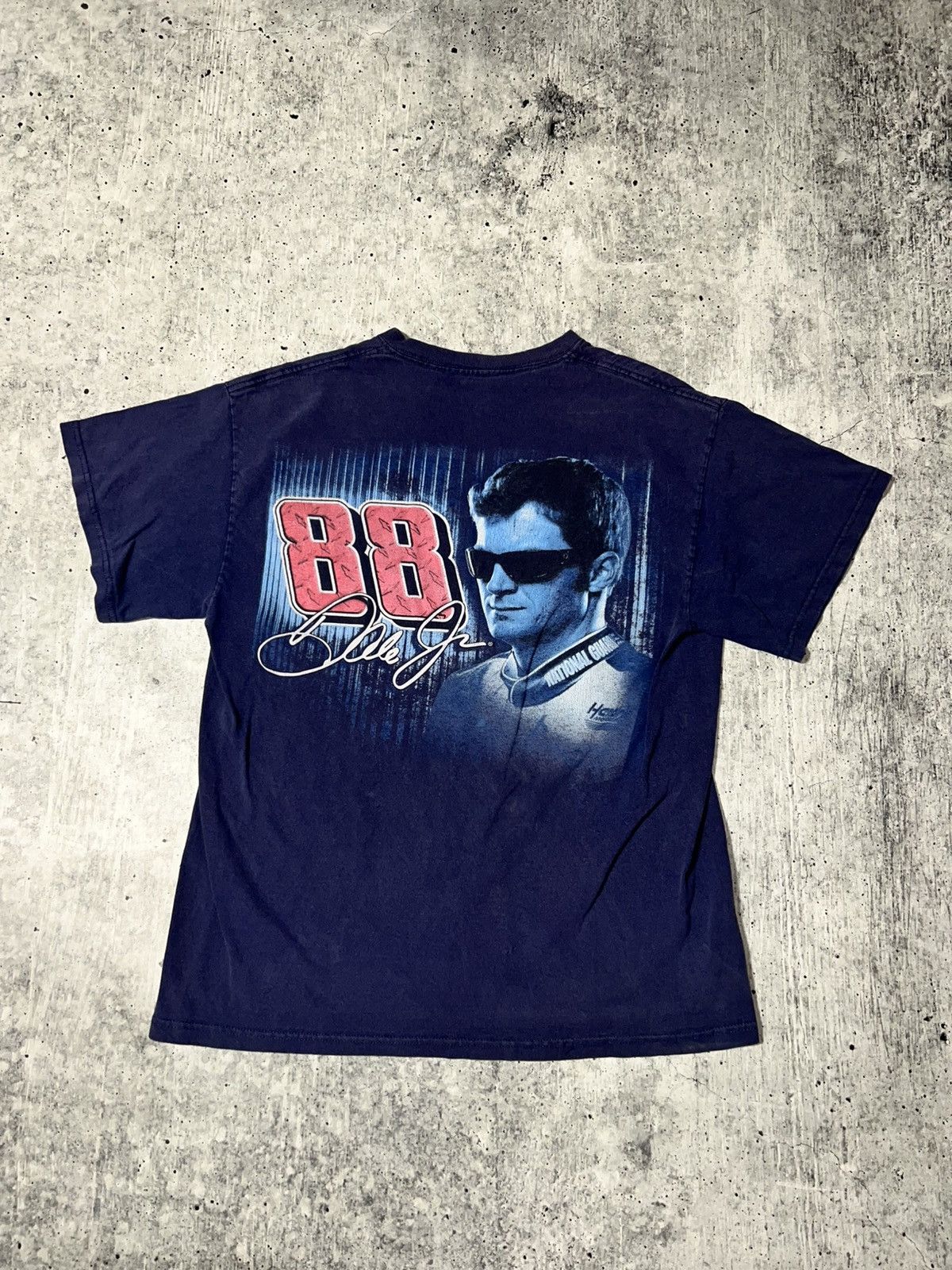 NASCAR Vintage Y2K Dale Earnhardt Jr Graphic Tee Size US L / EU 52-54 / 3 - 1 Thumbnail