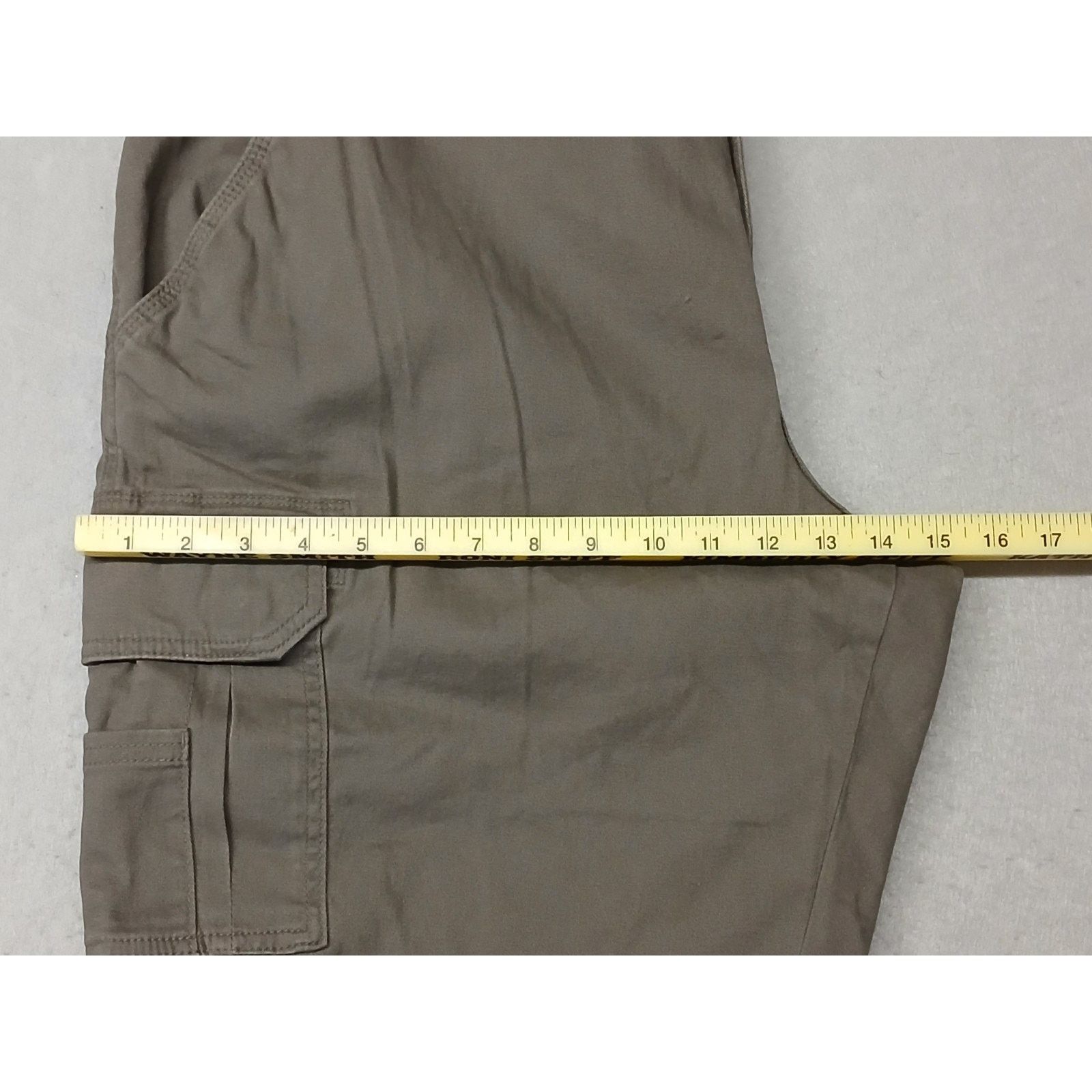 Redhead Red Head (42) Men's Gray Cargo Relaxed Shorts Size US 42 / EU 58 - 4 Thumbnail
