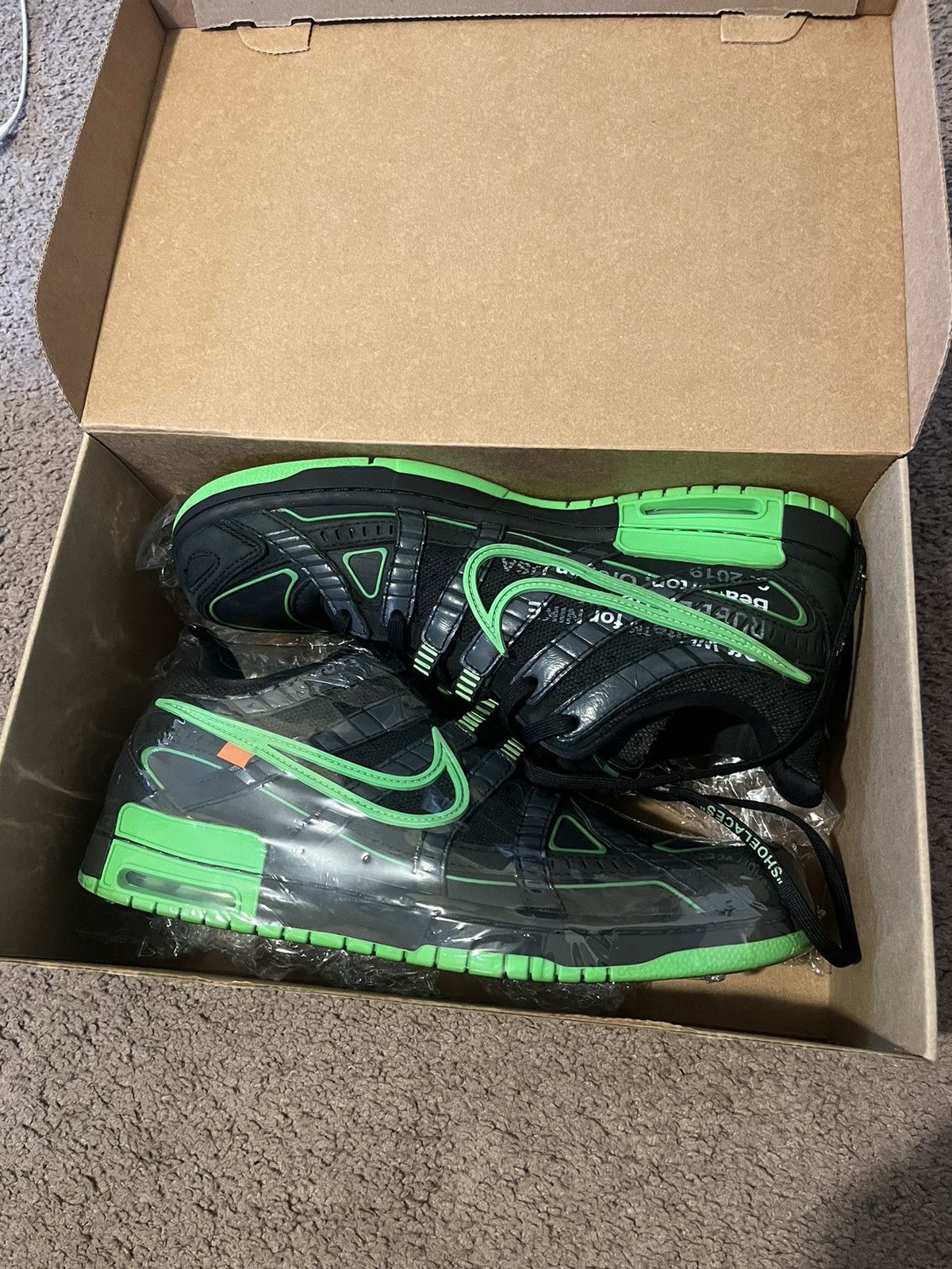 offwhite rubber dunk