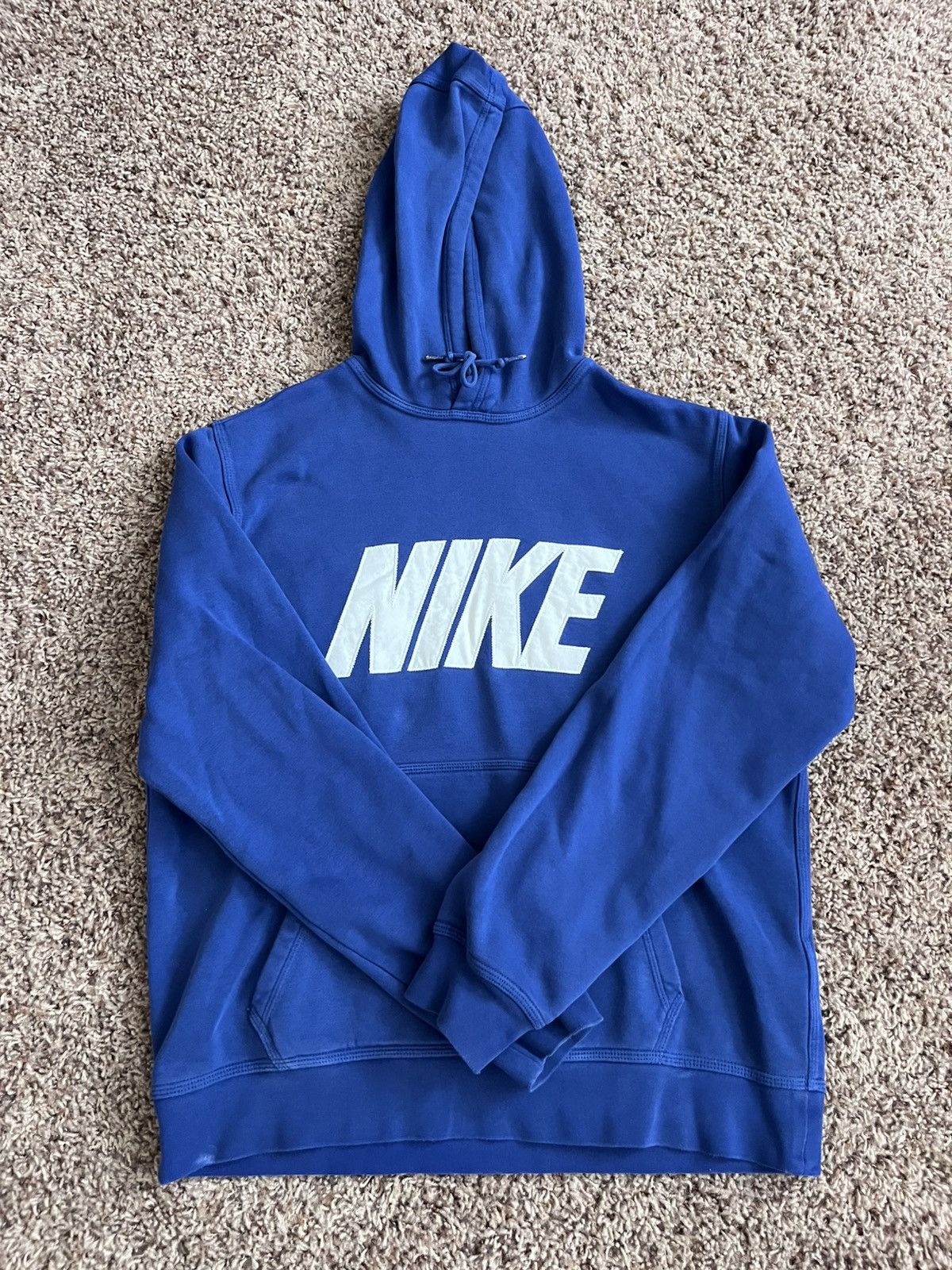 Nike Blue Nike Hoodie Size US M / EU 48-50 / 2 - 1 Thumbnail