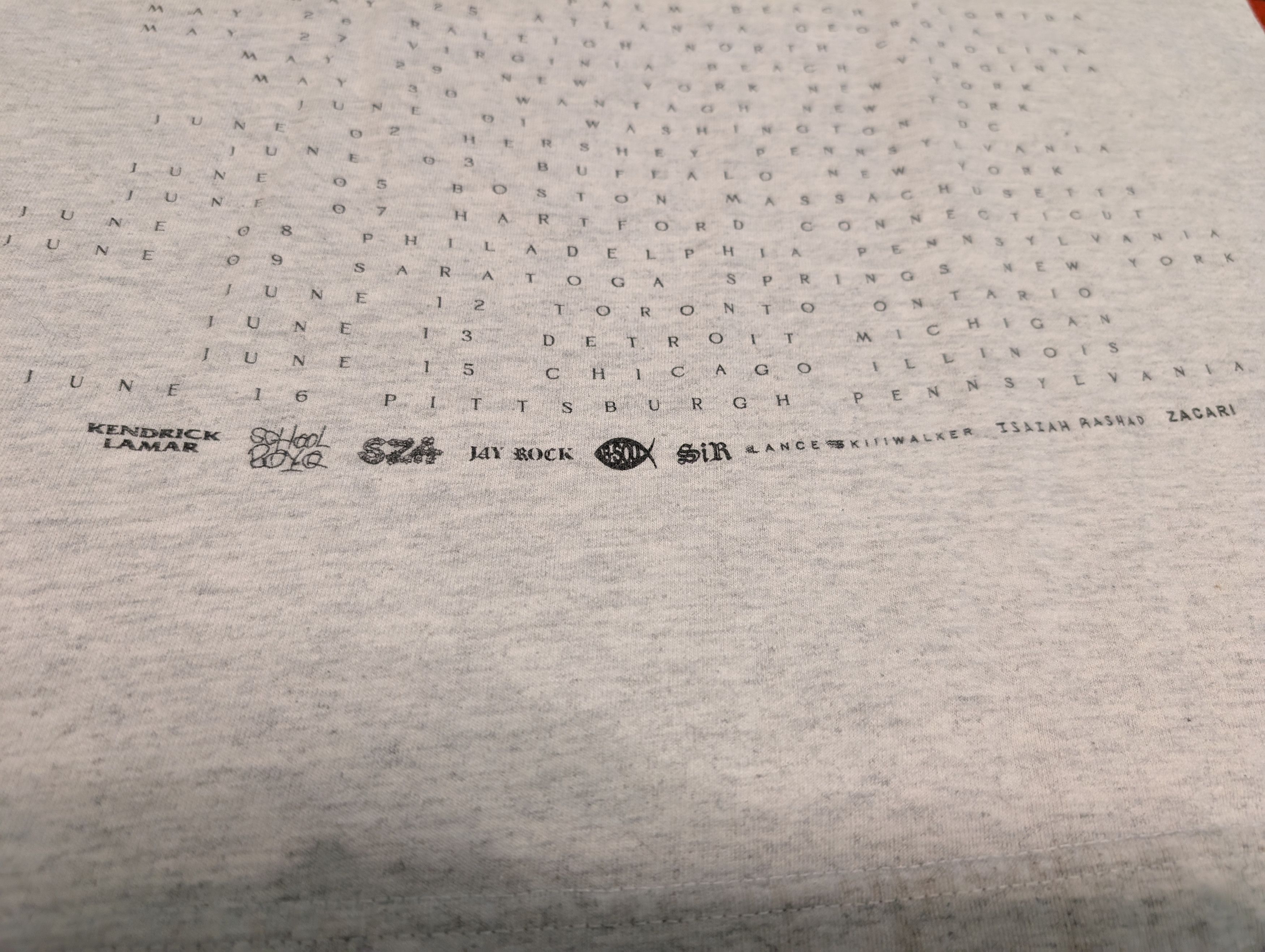 Top Dawg Entertainment TDE The Championship Tour Tee Size US S / EU 44-46 / 1 - 6 Thumbnail