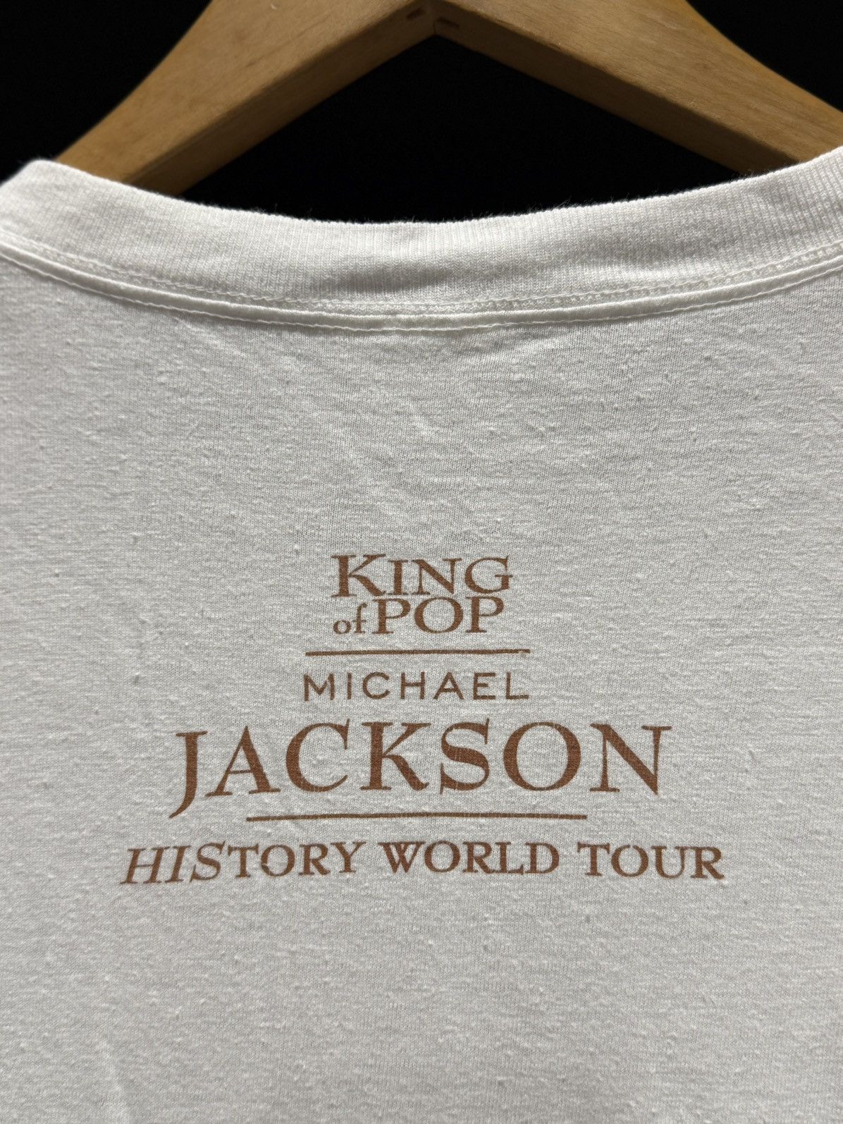 Band Tees vintage 90s Michael Jackson History World Tour Tee Size US XL / EU 56 / 4 - 12 Thumbnail