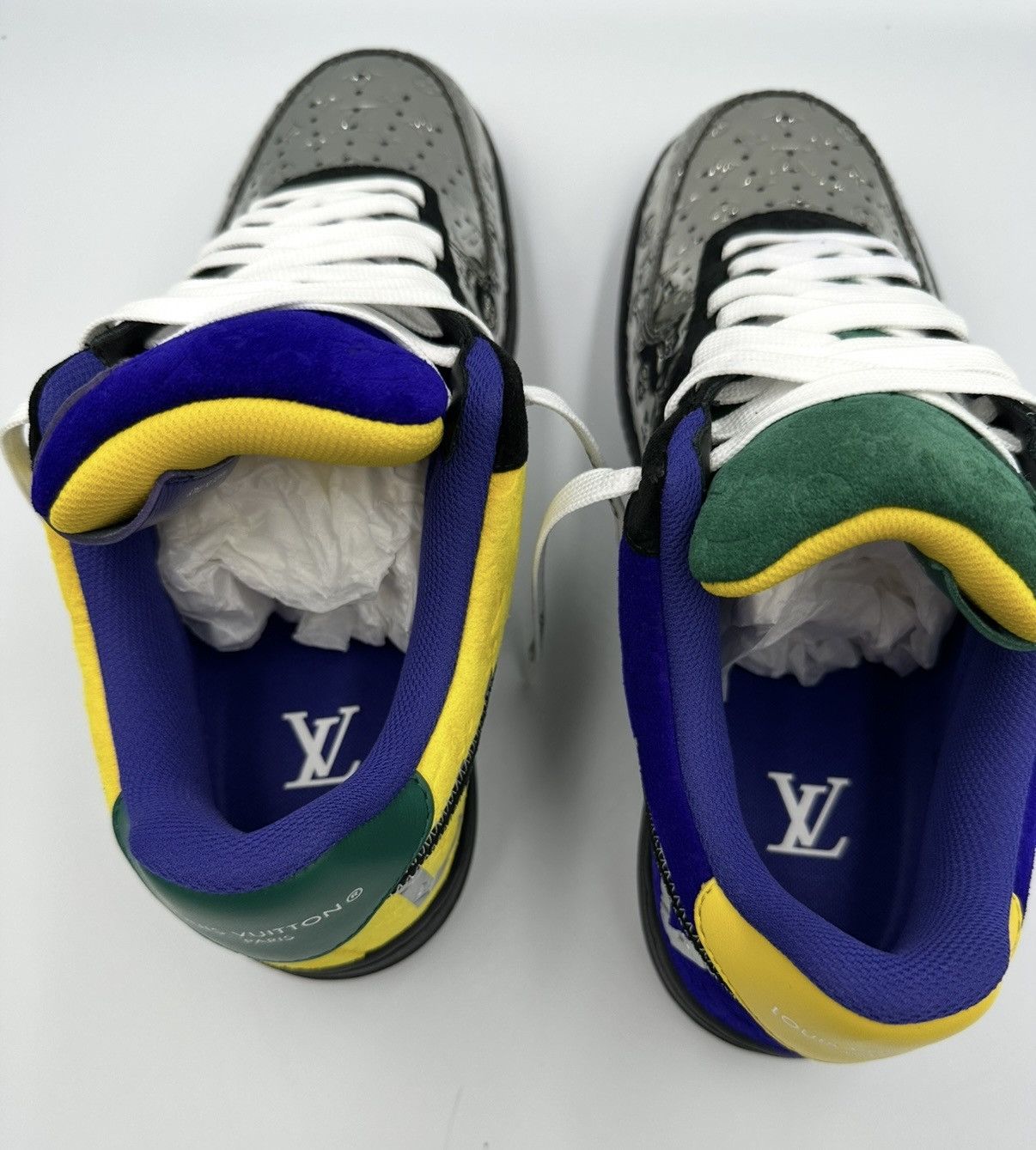 Louis Vuitton Louis Vuitton x Nike Air Force Size US 8 / EU 41 - 2 Thumbnail