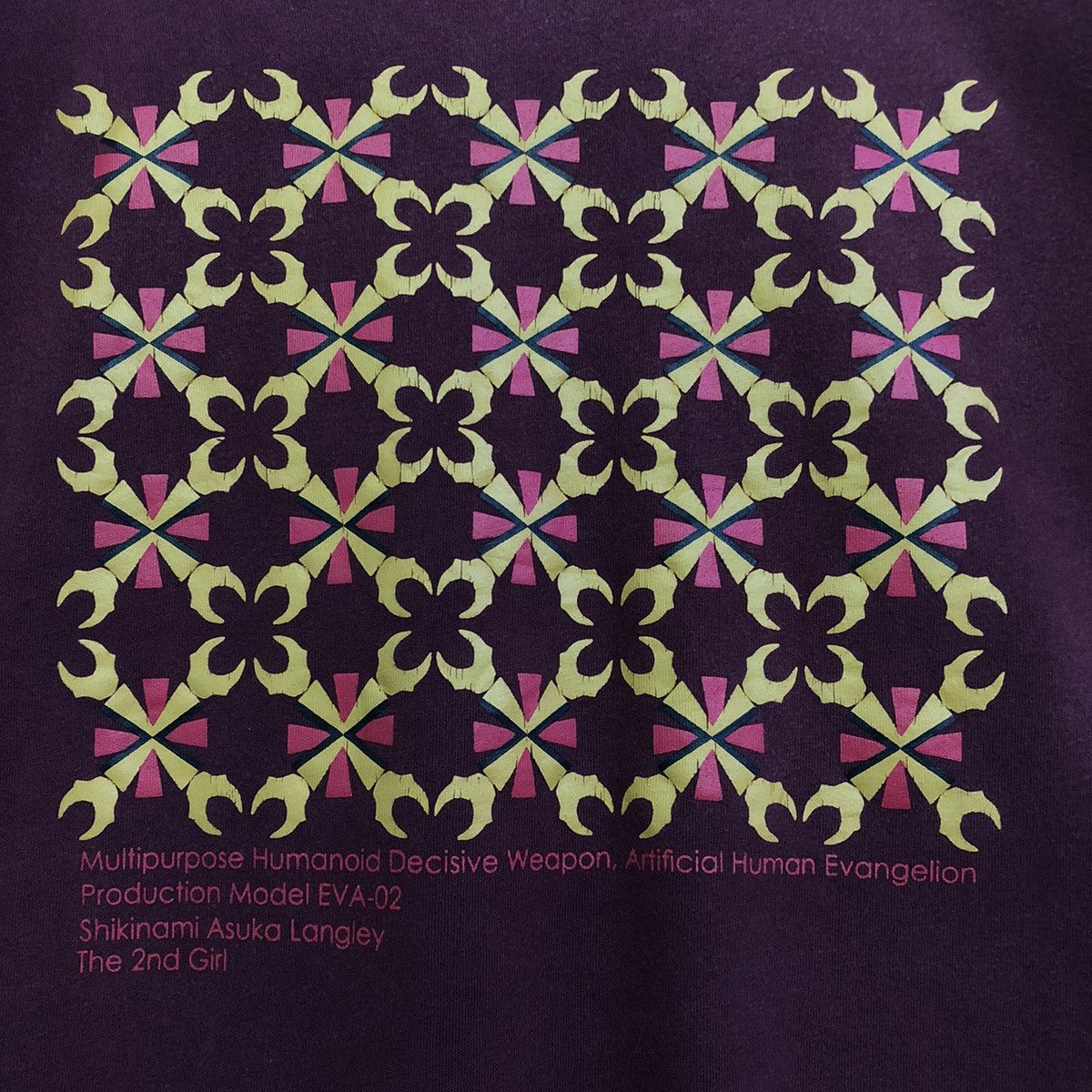 Anime Evangelion X Top Valu Anime Shikinami Asuka Langley Tshirt Size US L / EU 52-54 / 3 - 4 Thumbnail