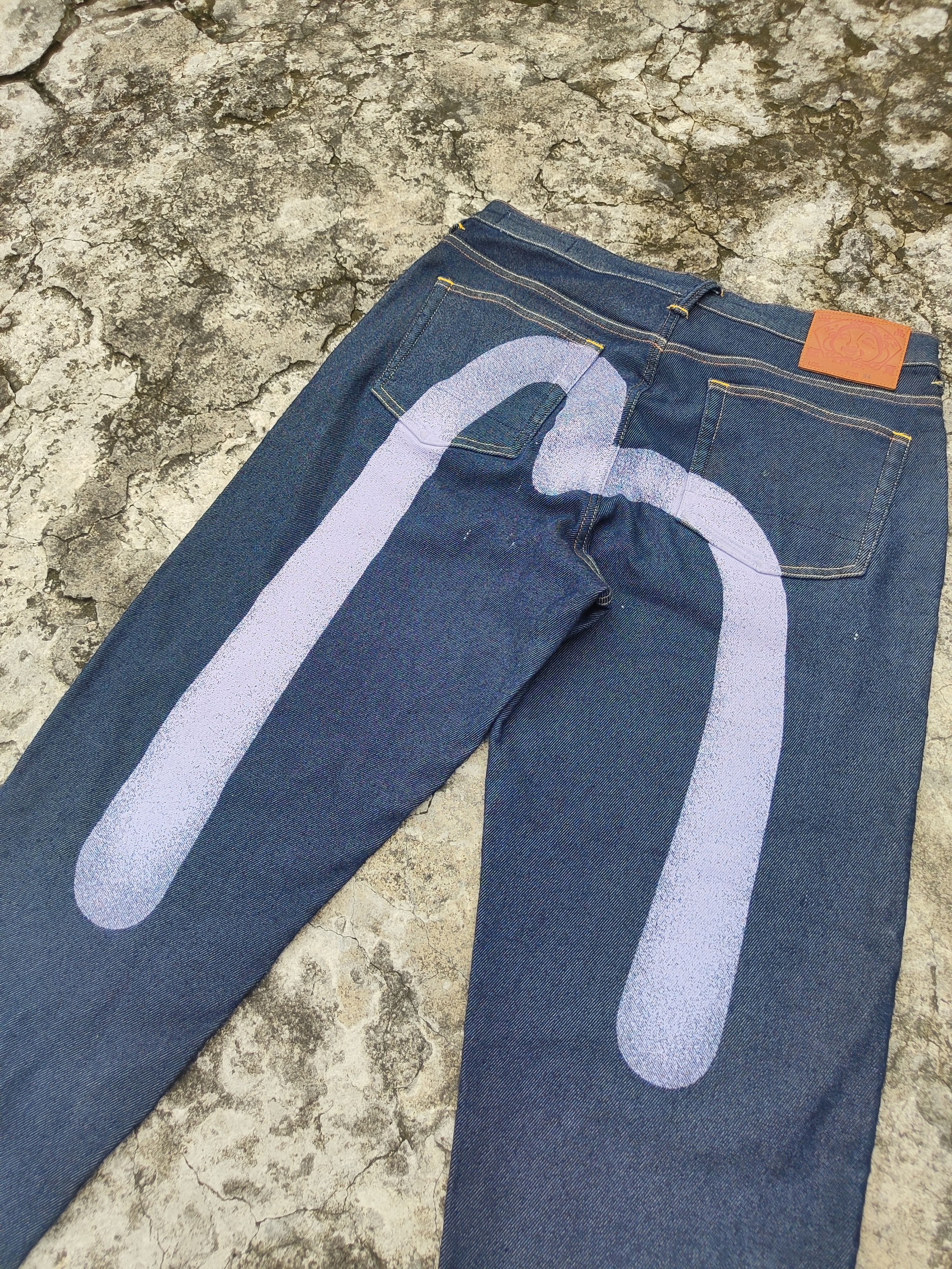 Evisu Evisu Daicock Baggy Cut Size US 34 / EU 50 - 3 Thumbnail