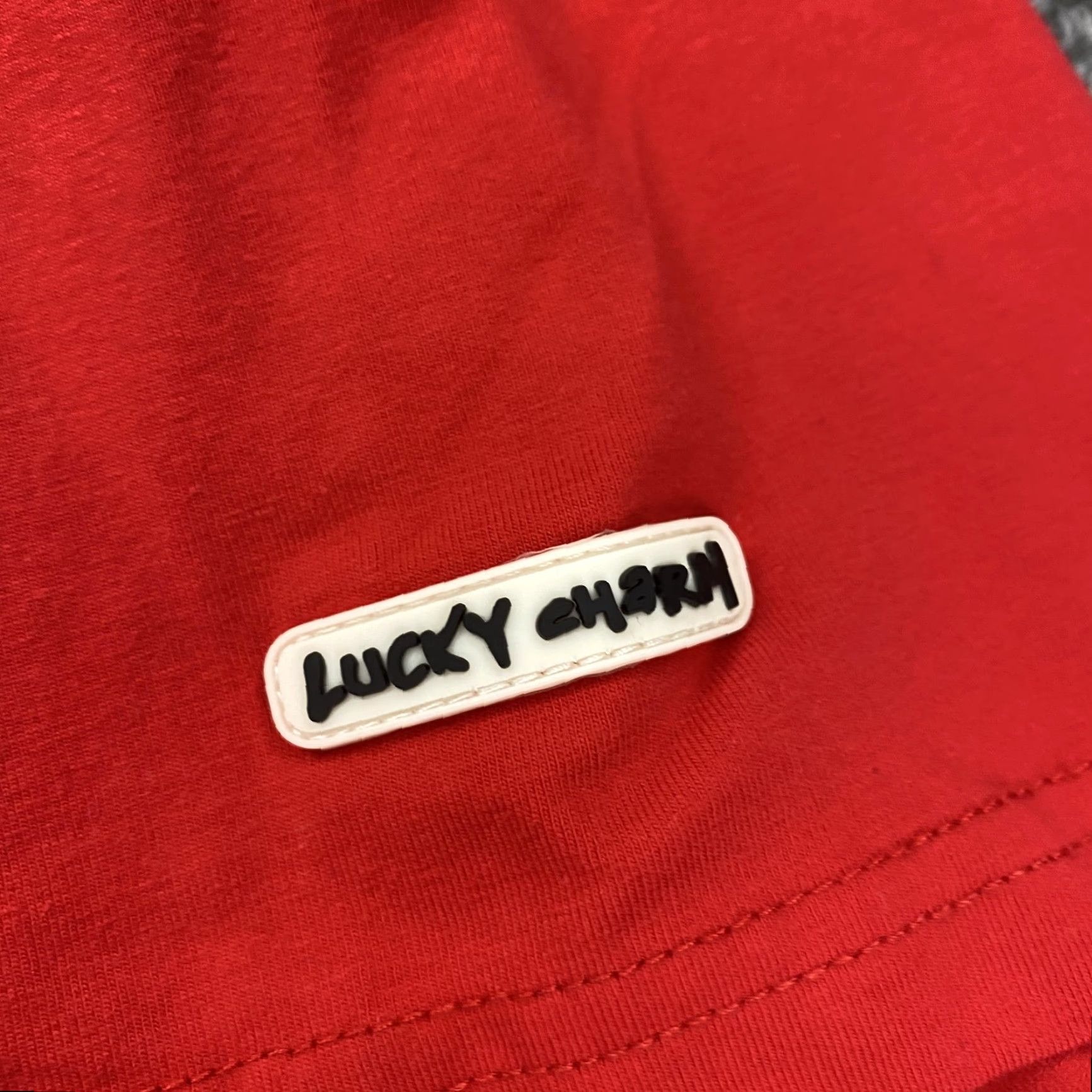 Vintage Lucky Charms Red Graphic Bunny T-Shirt Mens Medium Streetwear Size US M / EU 48-50 / 2 - 6 Thumbnail