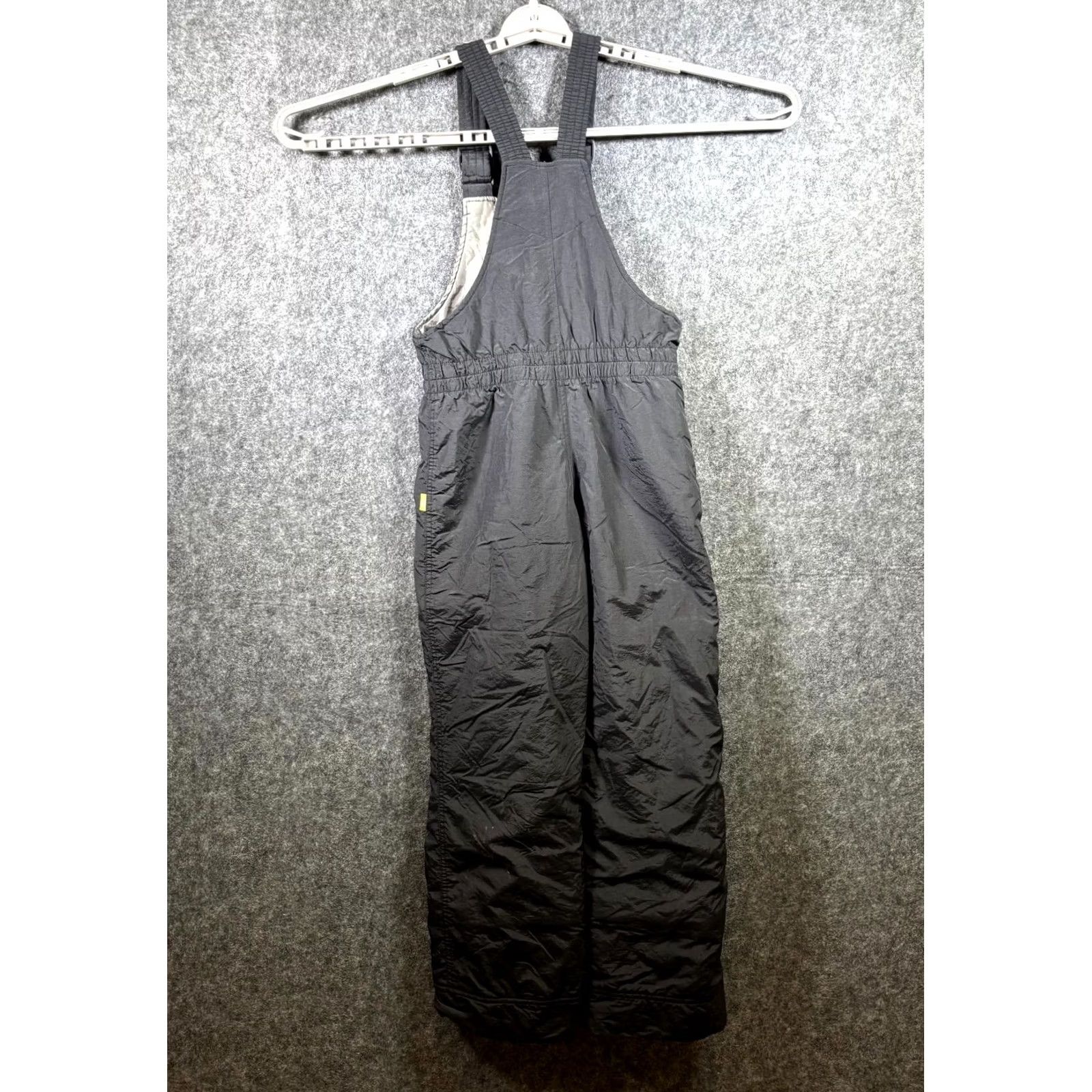 Gloverall Expo Bib Overall Women's M Black Workwear Front Zip Wide-Leg Outdoor Pockets Size 32" / US 10 / IT 46 - 5 Thumbnail