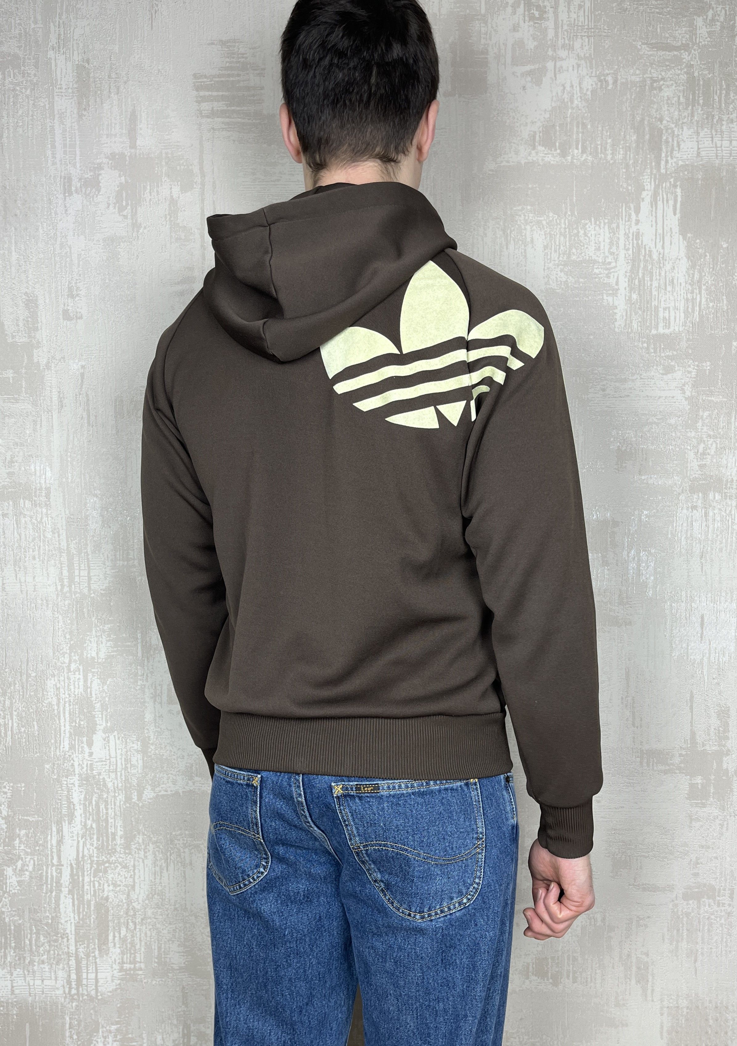 Adidas × Vintage 00's Adidas Originals Big Trefoil Vintage Zip Track Hoodie Size US M / EU 48-50 / 2 - 17 Thumbnail