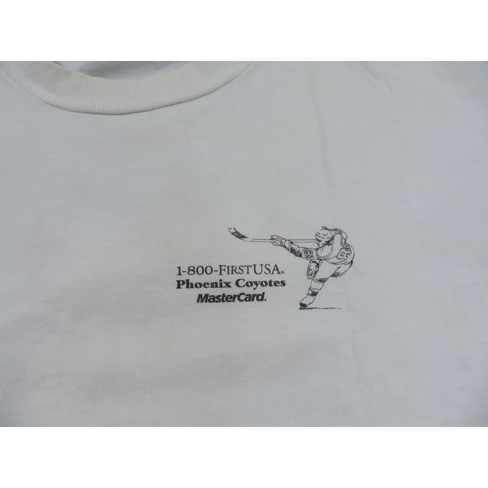 Delta Phoenix Coyote Kachina T-shirt, Double Sided, White XL 1990s Size US XL / EU 56 / 4 - 3 Thumbnail