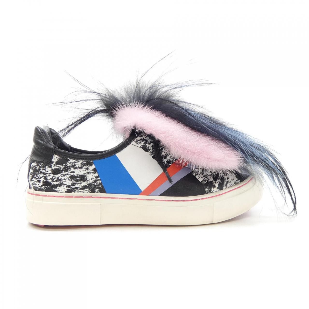 Fendi Fendi Fendi Sneakers Leather Shoes DUTY FREE for USA Size ONE SIZE - 1 Thumbnail