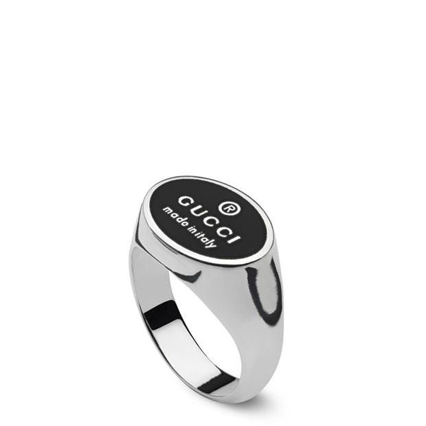 Gucci GUCCI Trademark Oval Ring - 13 Size ONE SIZE - 1 Thumbnail