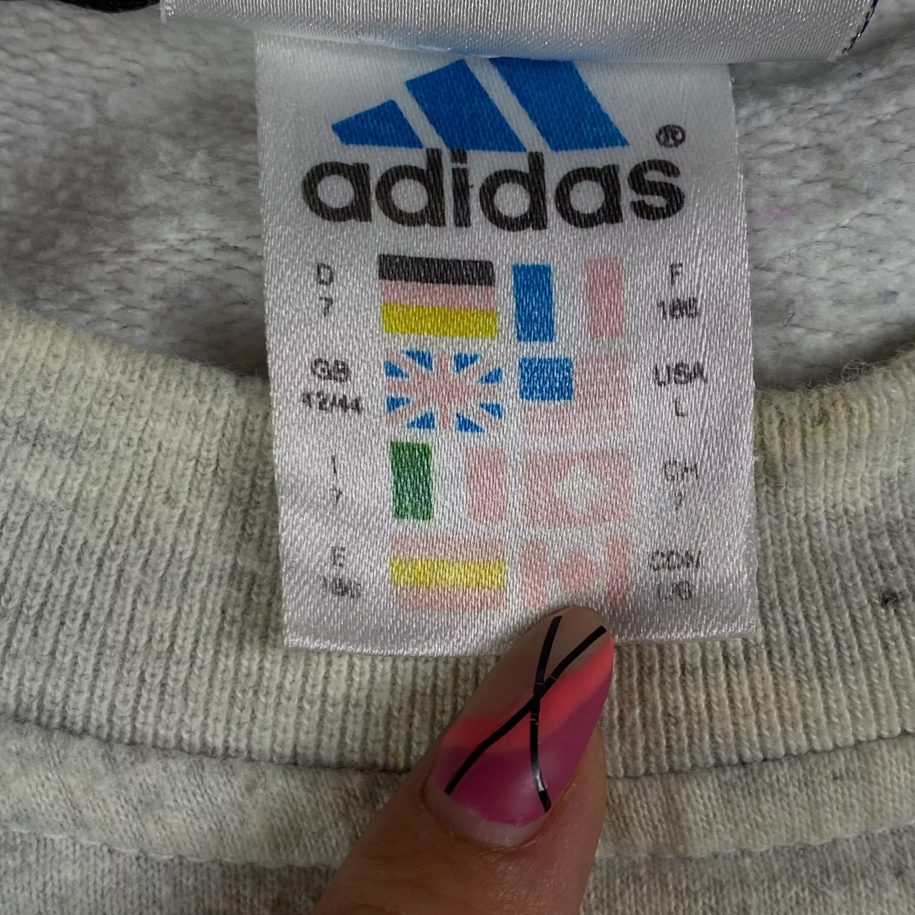 Adidas × Vintage Mens Sweatshirt Adidas Vintage Size L Size US L / EU 52-54 / 3 - 8 Thumbnail