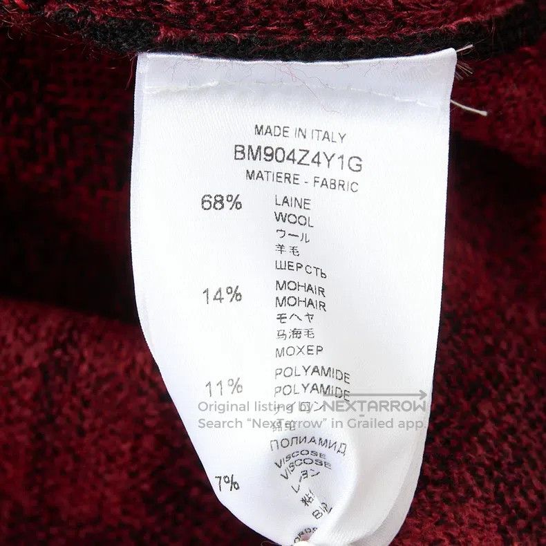 Givenchy Givenchy Men's Letter Jacquard Knit Sweater Size US XL / EU 56 / 4 - 7 Thumbnail