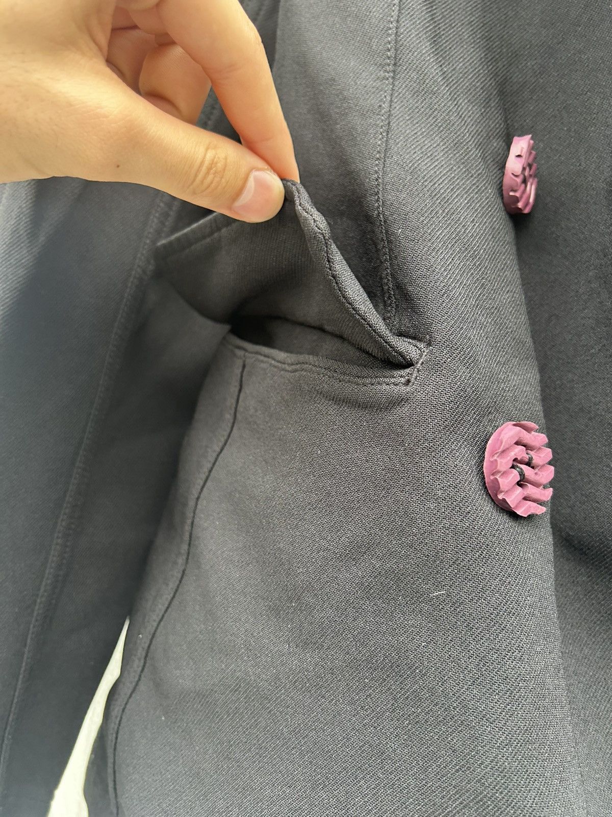 Comme des Garcons × Comme des Garcons Homme × Comme des Garcons Homme Plus Comme Des Garcons Homme Plus Blazer Size 40S - 12 Thumbnail