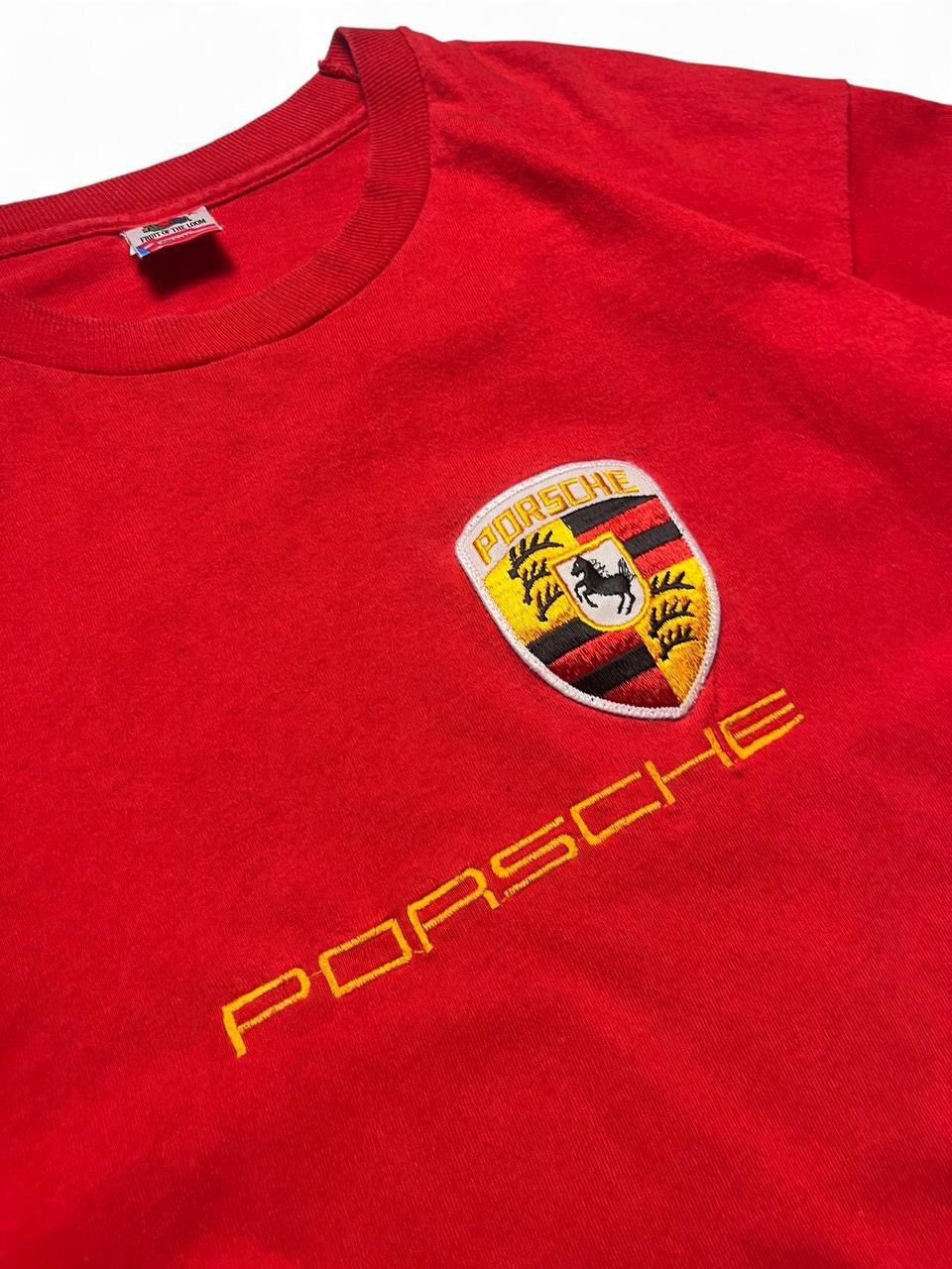 Porsche Design 1990S GILDAN MADE IN USA PORSCHE T SHIRT SINGLE STITCH Size US XL / EU 56 / 4 - 5 Thumbnail