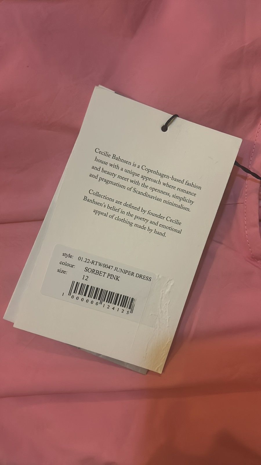 Cecilie Bahnsen Cecilie Bahnsen Juniper Cotton Poplin Midi Dress size US 2 Size XS / US 0-2 / IT 36-38 - 5 Thumbnail