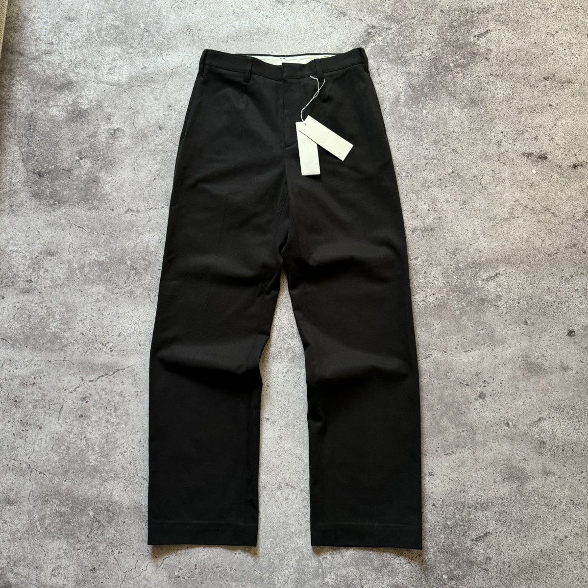 Arket Arket Loose fit Pleated Cotton-Twill Trousers loose baggy Size US 29 - 1 Thumbnail