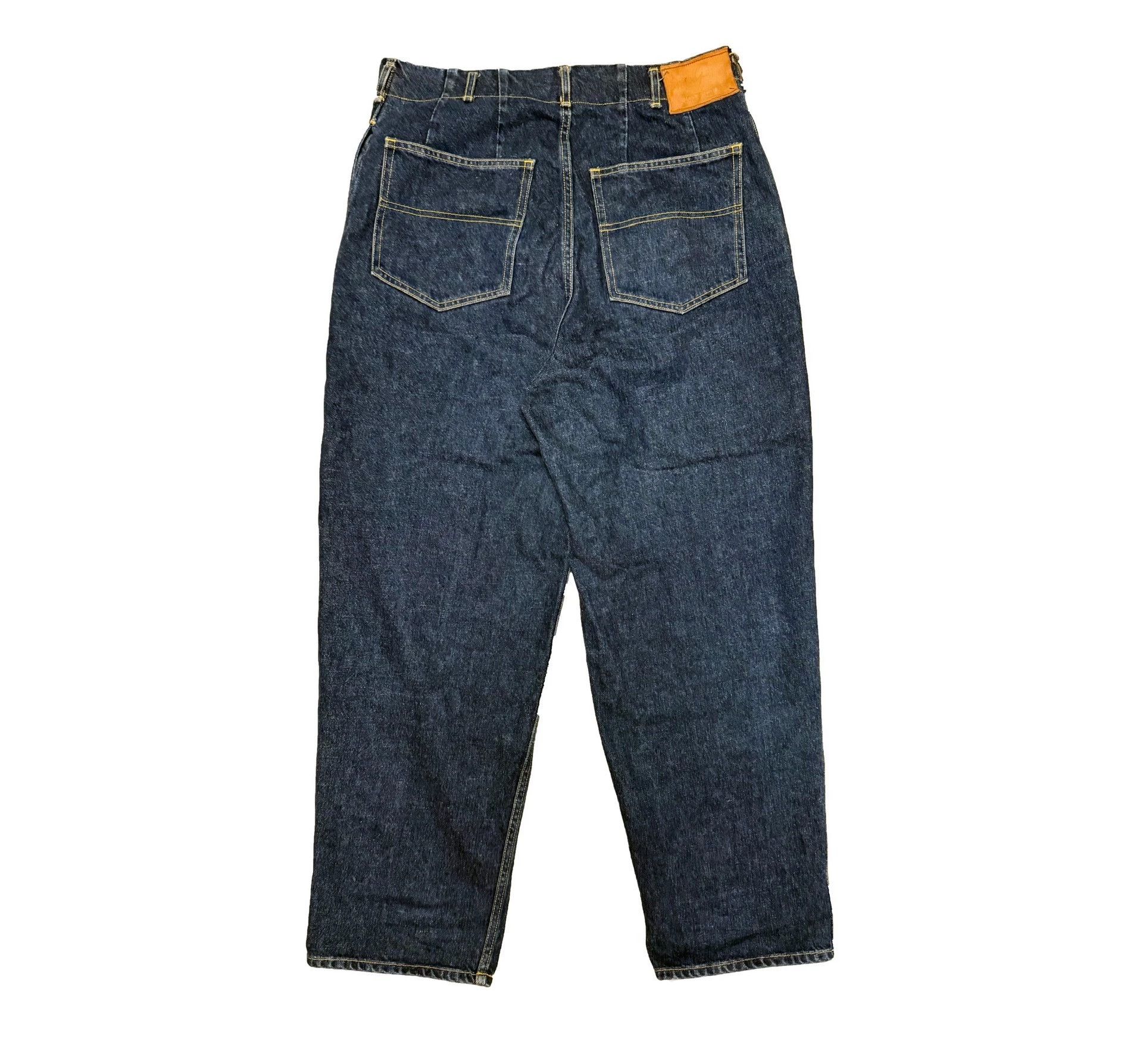 Yohji Yamamoto Yohji Homme Denim Chino Pants Hakama-Style Baggy One Wash S Size US 30 / EU 46 - 2 Thumbnail