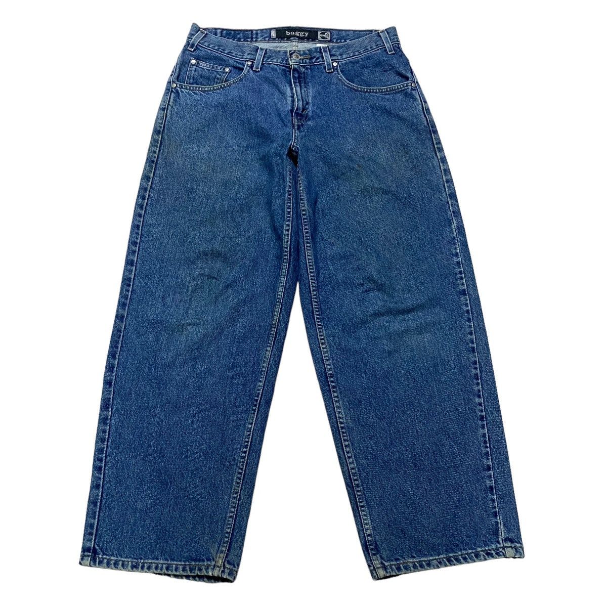 image of Jnco x Levis Vintage 90's Levis Silvertab Baggy Husky Jeans in Blue, Men's (Size 33)