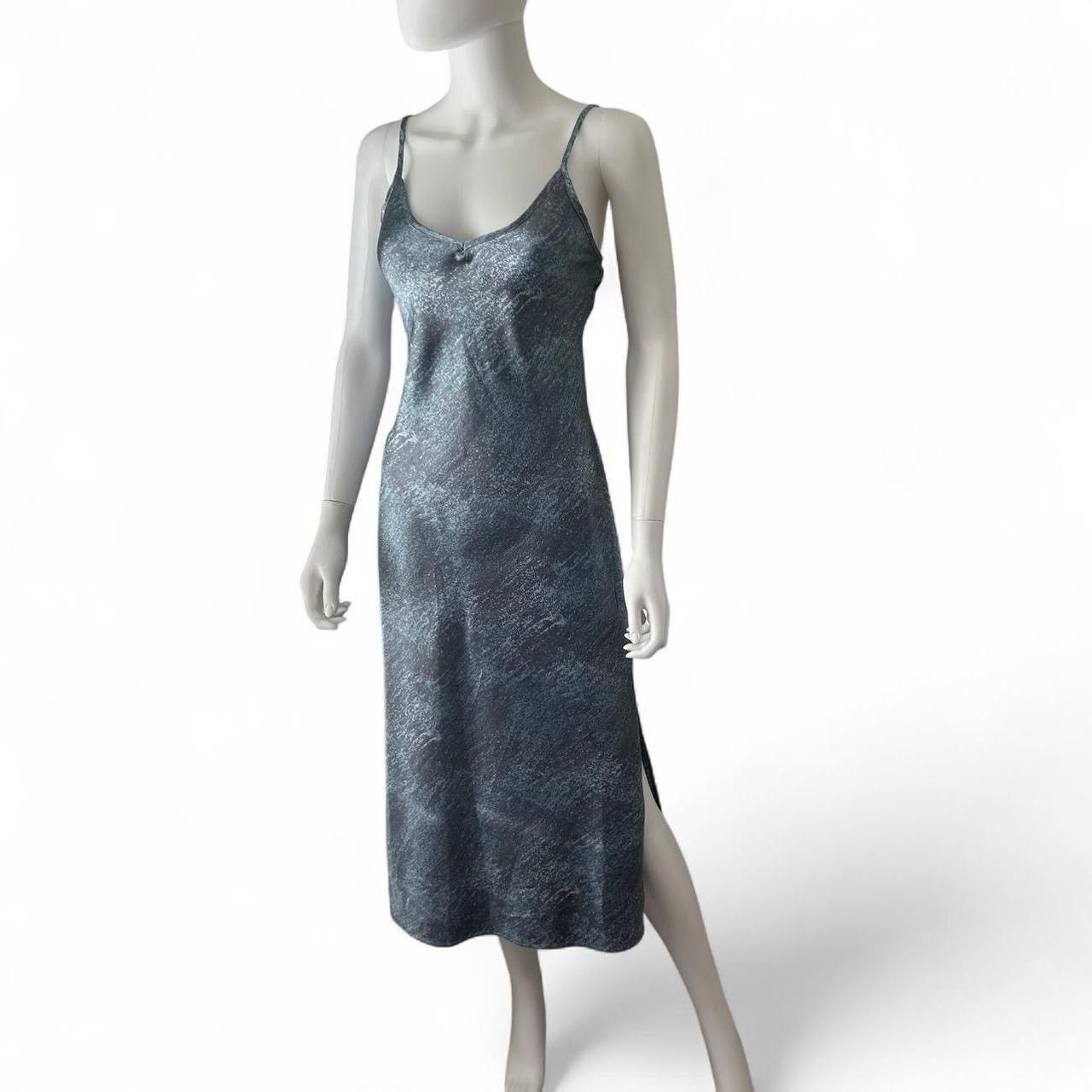 Calvin Klein calvin klein metallic slip dress Size S / US 4 / IT 40 - 3 Thumbnail