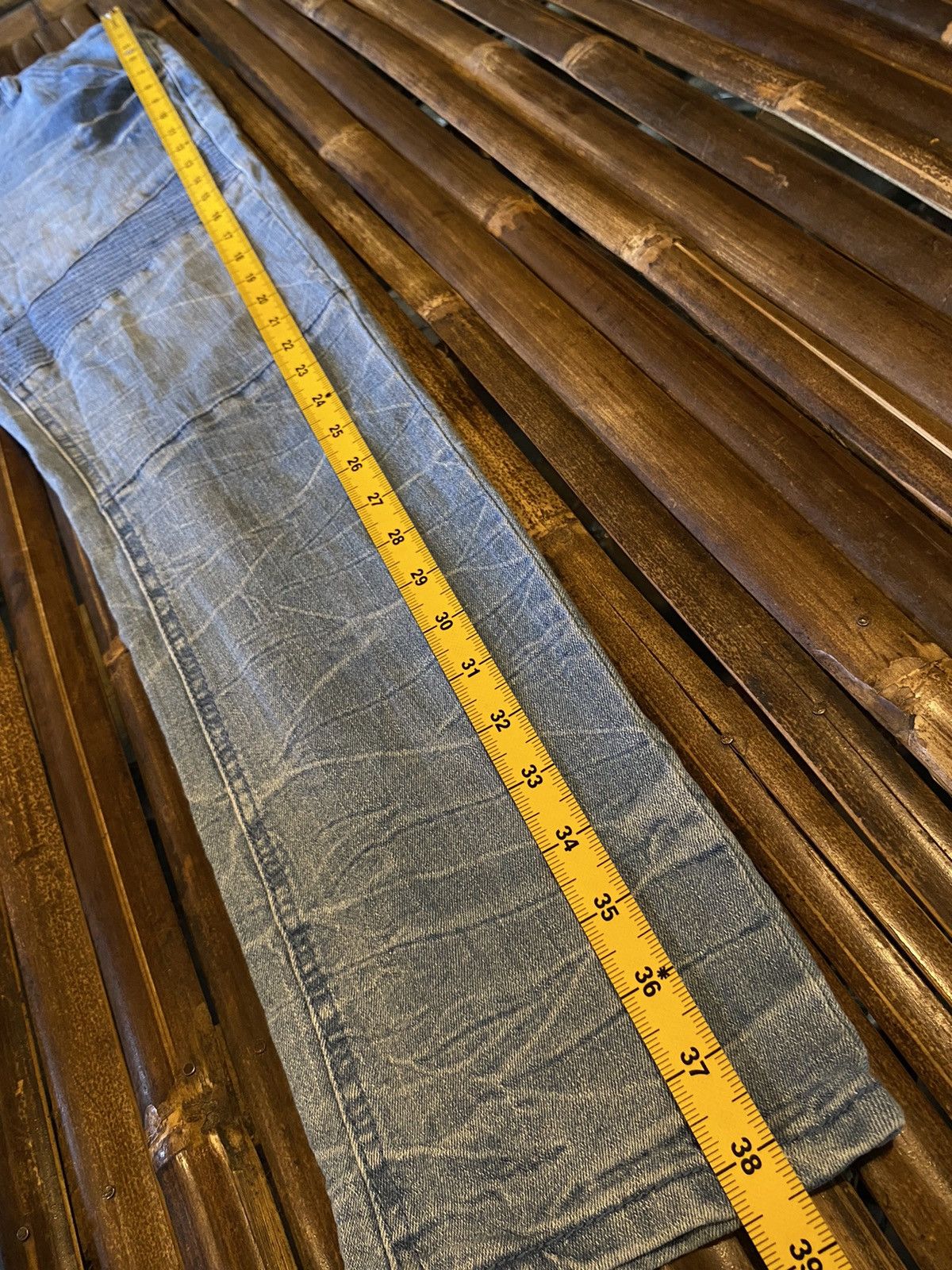 If Six Was Nine × Japanese Brand SUREVE BIKERS DENIM PANTS Size 30" / US 8 / IT 44 - 14 Thumbnail