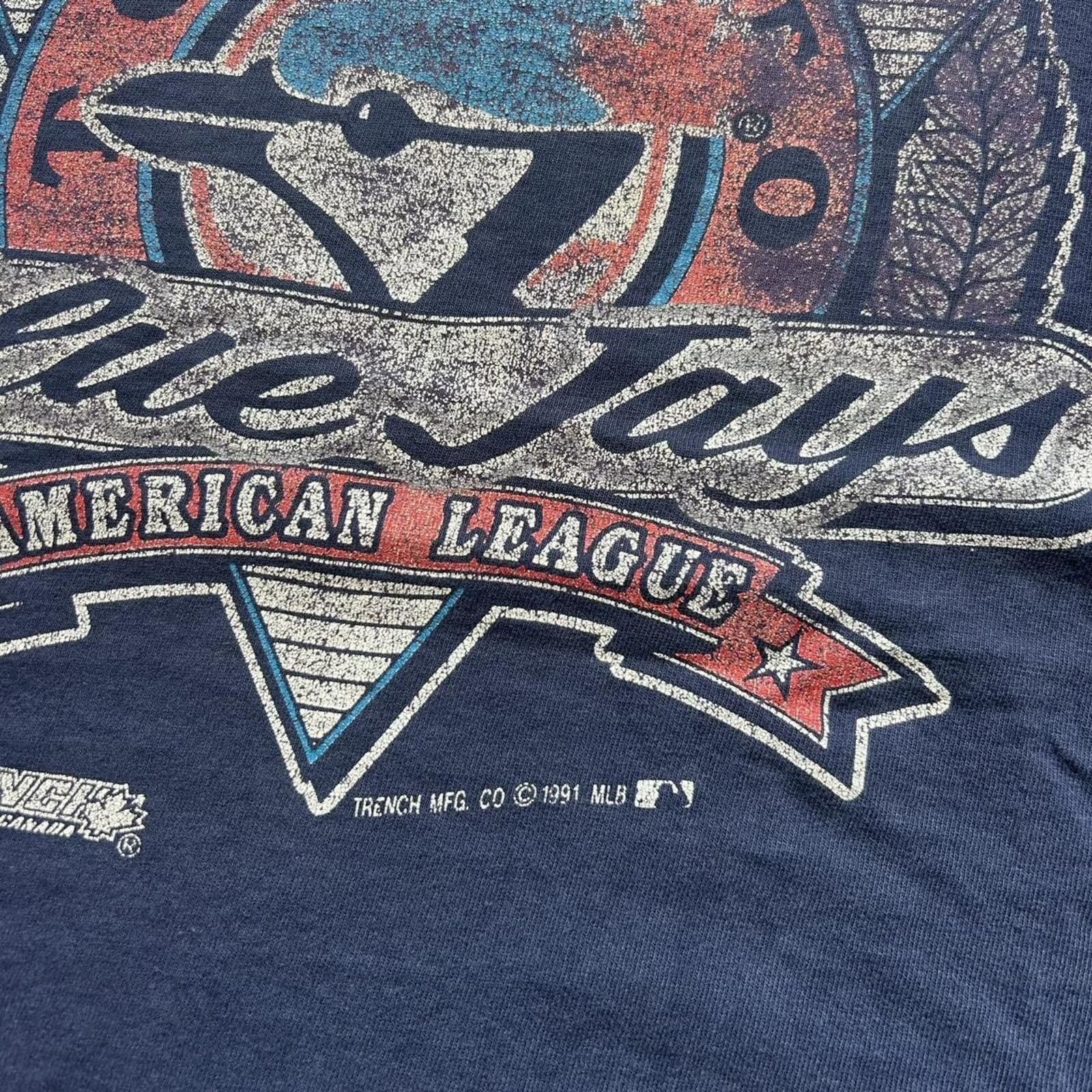 MLB MLB Men's Navy and Blue Tshirt Size US L / EU 52-54 / 3 - 4 Thumbnail