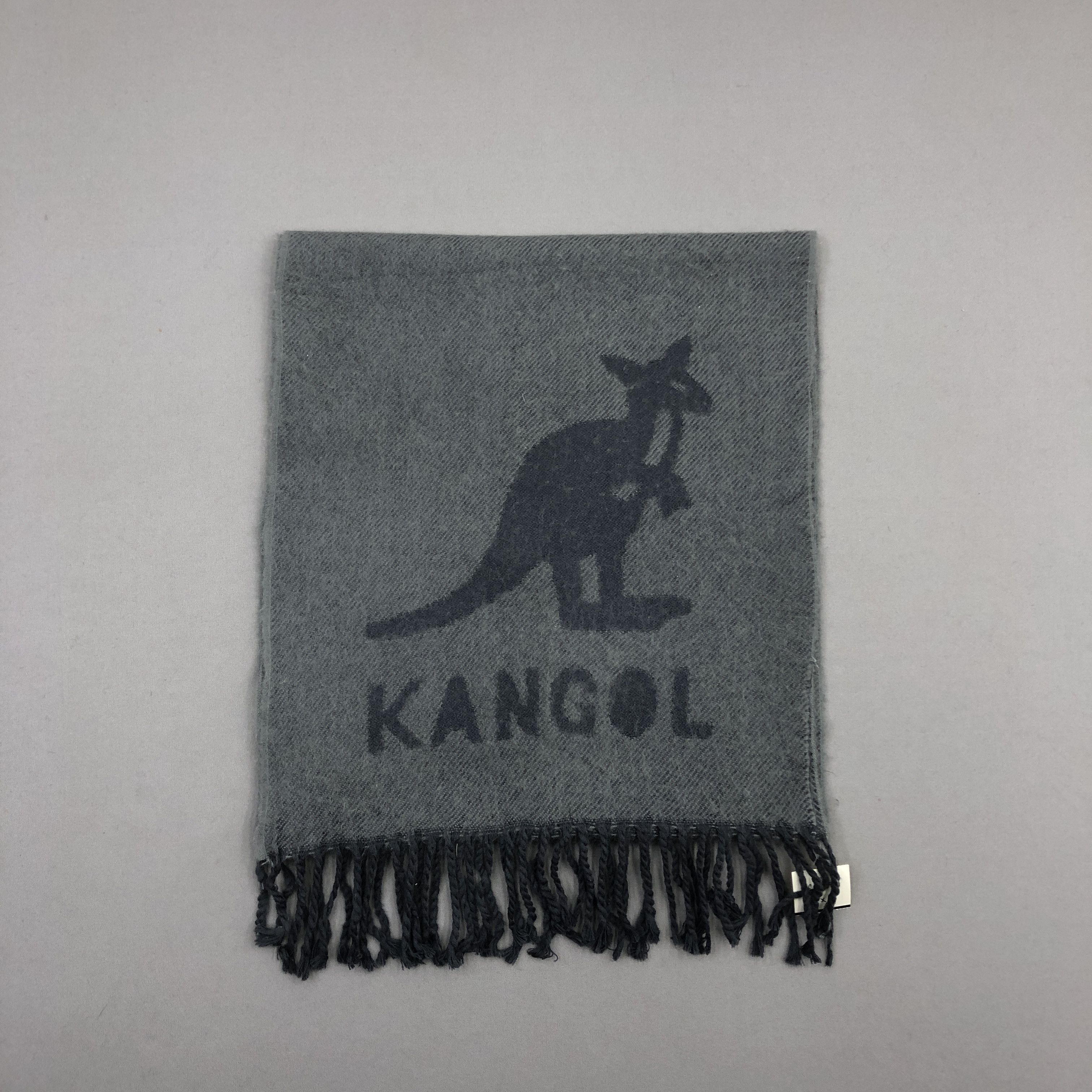 Kangol Vintage 90s Kangol Scarf Muffler Wool Cashmere Scarves Size ONE SIZE - 3 Thumbnail