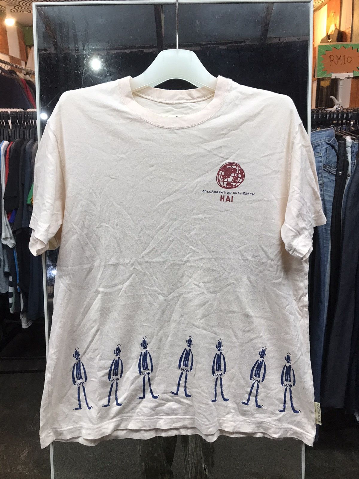 Hai Sporting Gear × Issey Miyake × Japanese Brand Hai Sporting Gear Tee Shirt Size US M / EU 48-50 / 2 - 1 Thumbnail