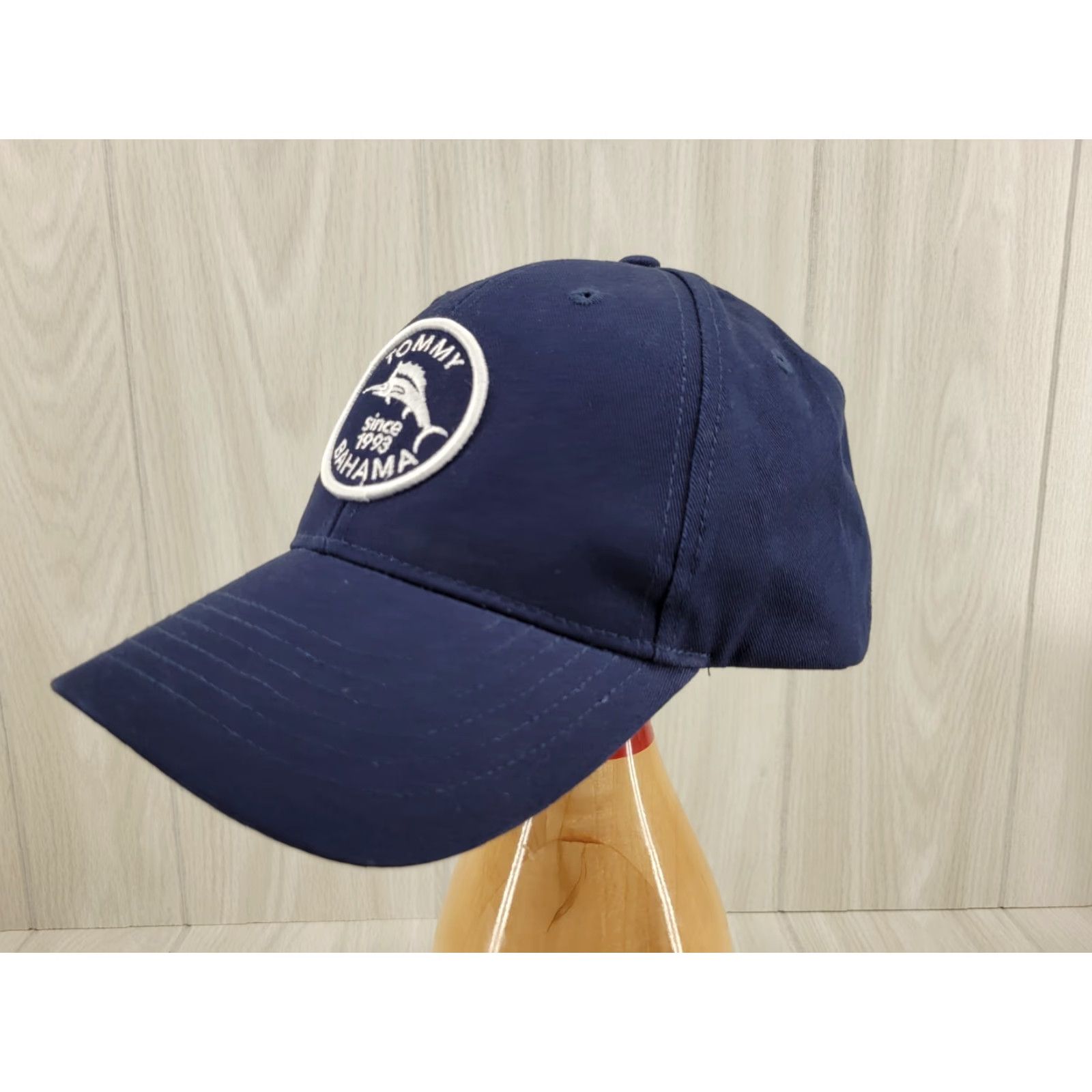 Tommy Bahama Tommy Bahama Hat Cap Men’s Navy Blue Embroidered Patch Fish Adjustable Cap Size ONE SIZE - 3 Thumbnail