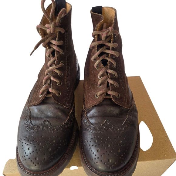 Brunello Cucinelli Brunello Cucinelli Brown Leather Men's Boots Size US 10 / EU 43 - 1 Thumbnail