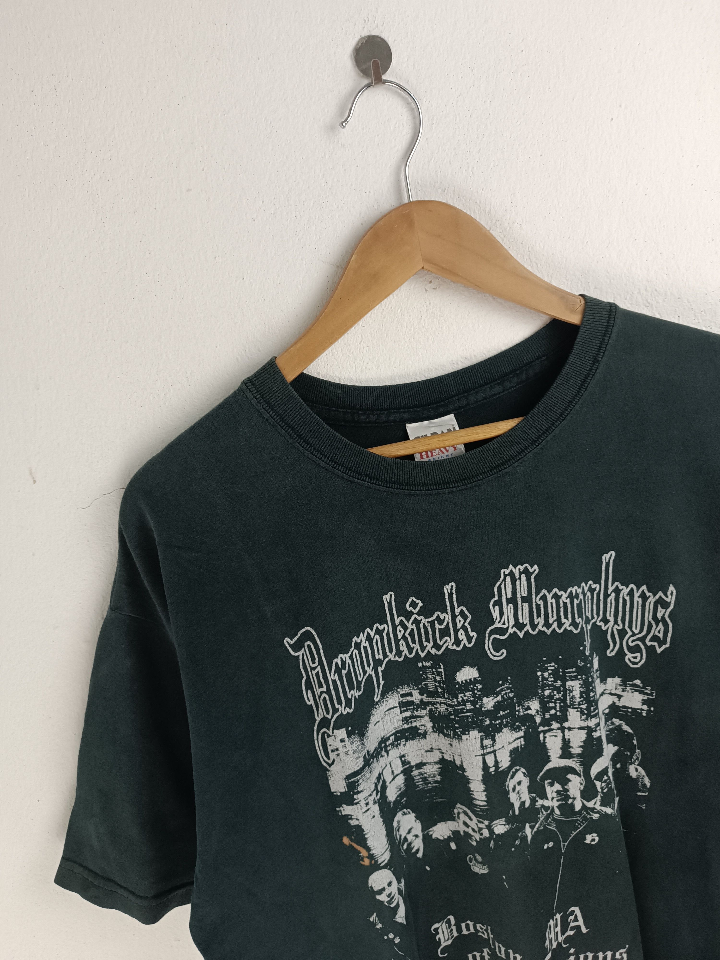 Band Tees VINTAGE 2000s DROPKICK MURPHYS BOSTON MA CELTIC PUNK SKA Size US L / EU 52-54 / 3 - 5 Thumbnail