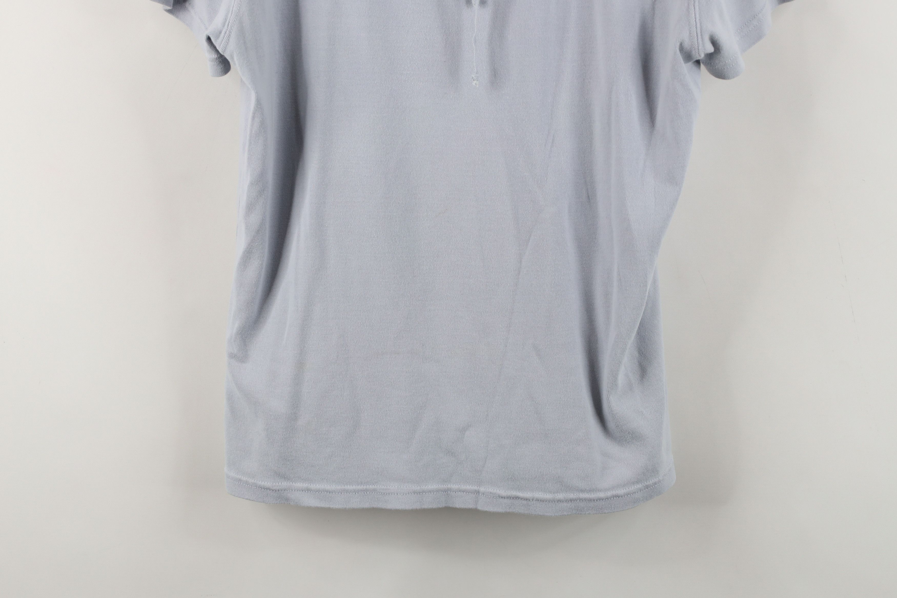 Eddie Bauer Vintage 90s Eddie Bauer Tie Front Cotton Knit T-Shirt USA Size L / US 10 / IT 46 - 3 Thumbnail