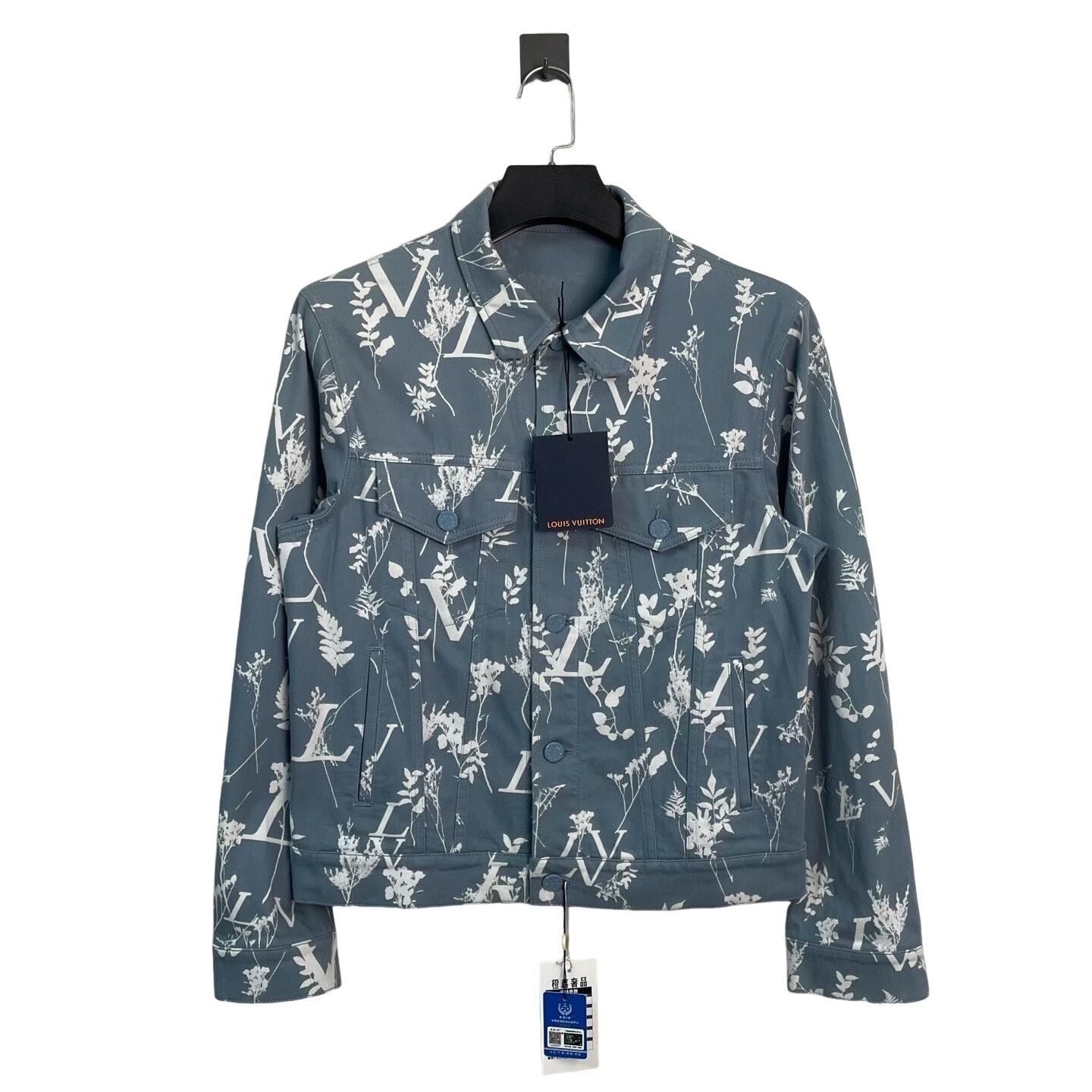 Louis Vuitton Louis Vuitton Floral Denim Jacket Size 52 | Grailed