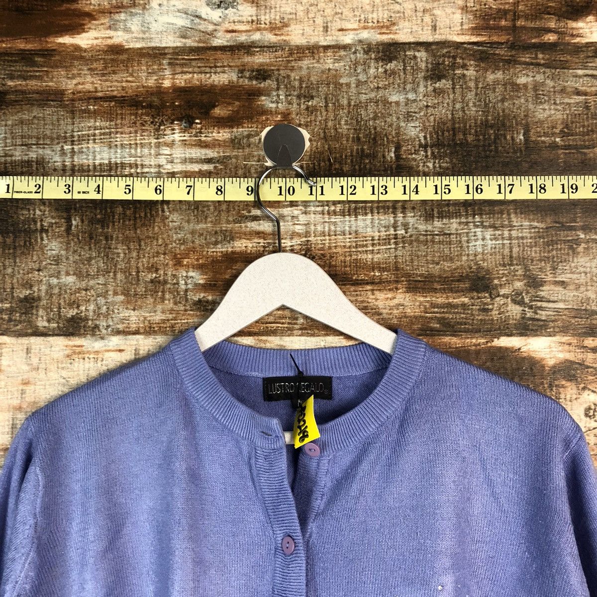 Homespun Knitwear × Japanese Brand Lustaro Regaro Purple Knitwear #A2218 Size M / US 6-8 / IT 42-44 - 4 Thumbnail