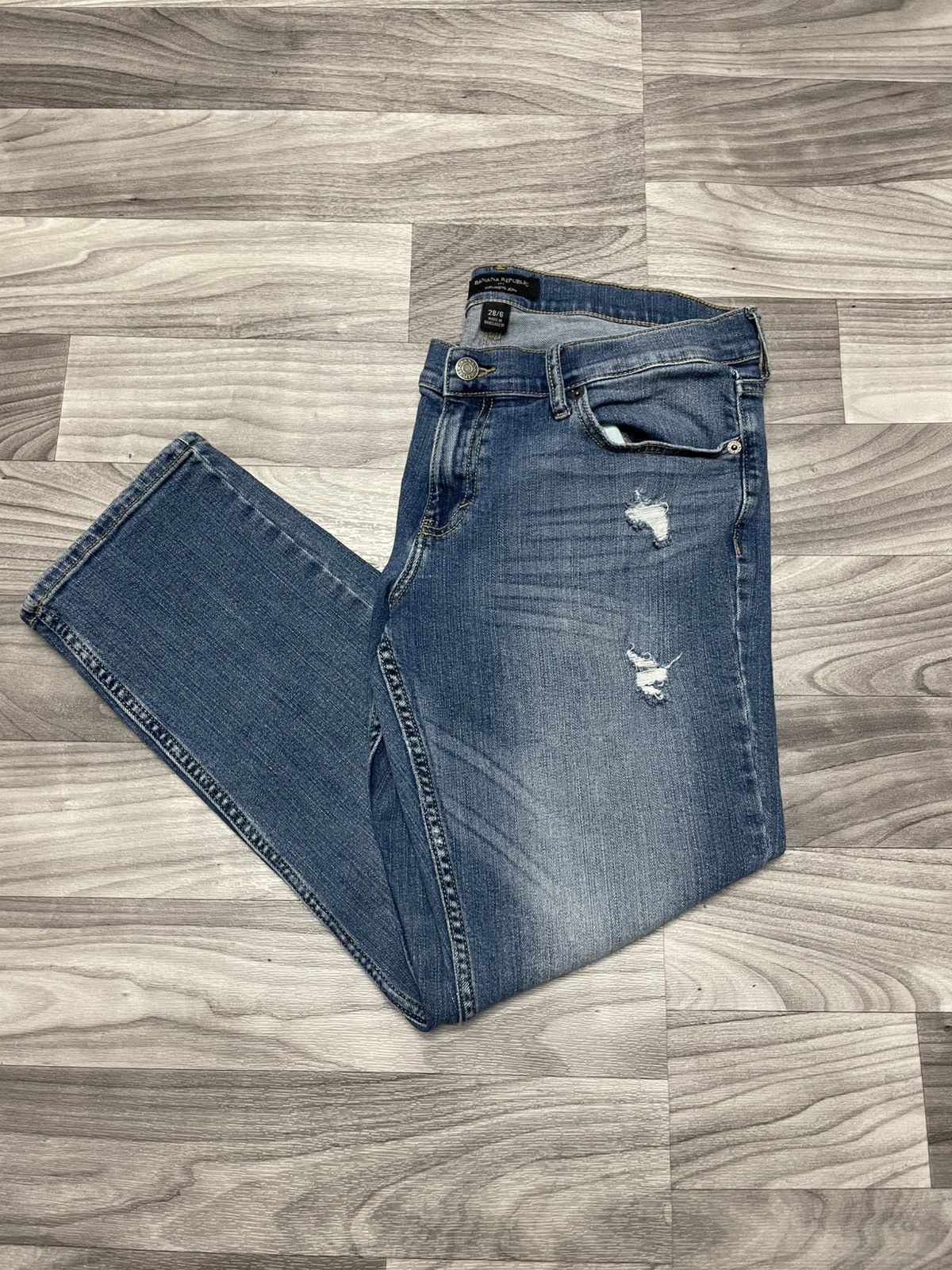 Banana Republic Banana Republic Womens Girlfriend Jeans Size 6 Size 28" / US 6 / IT 42 - 1 Thumbnail