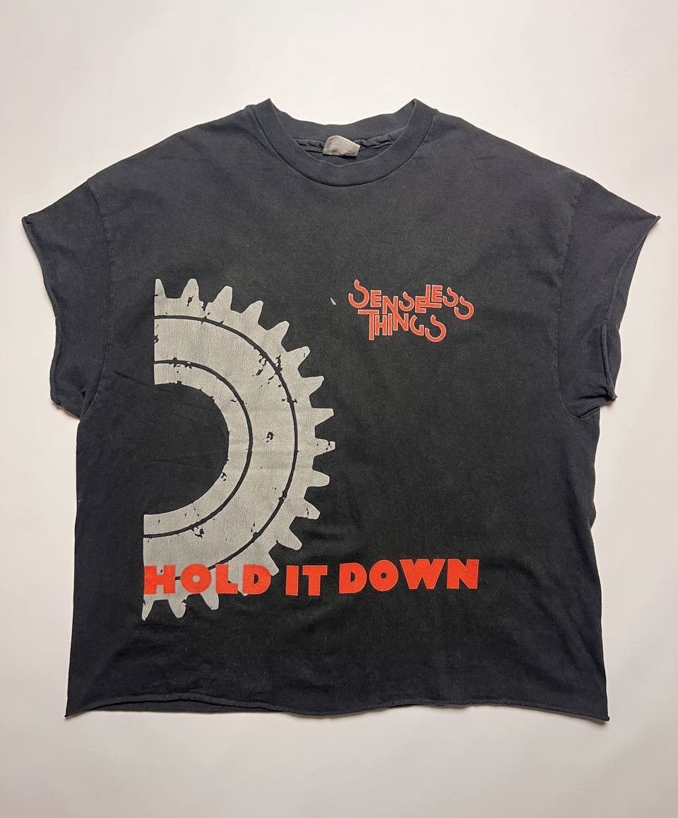 Band Tees × Vintage SENSELESS THINGS Hold It Down Vintage 1992 UK Size US XL / EU 56 / 4 - 16 Thumbnail