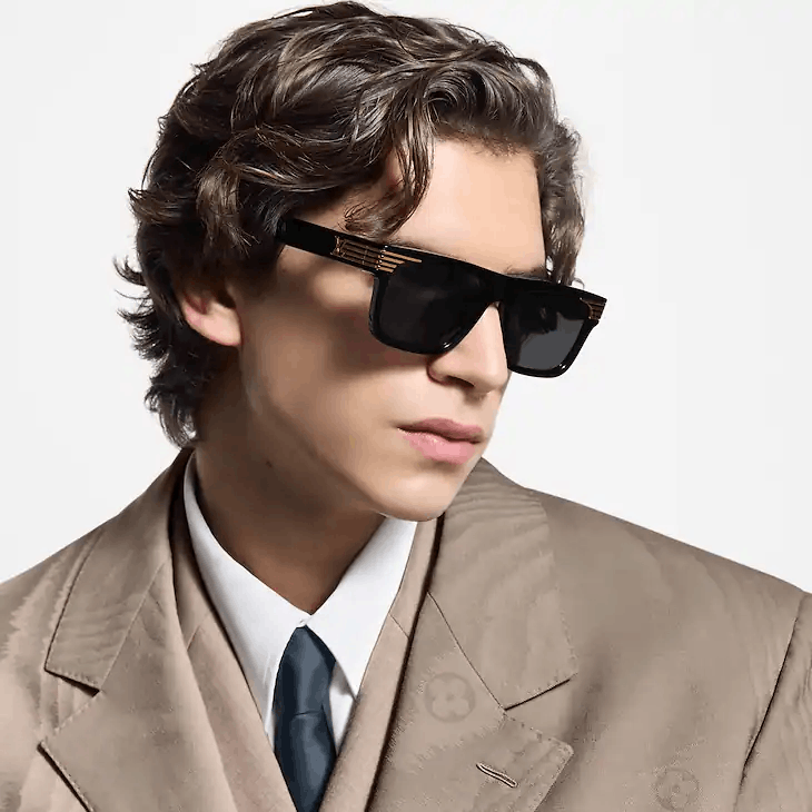 Louis Vuitton LV Slide Square Sunglasses Size ONE SIZE - 5 Thumbnail