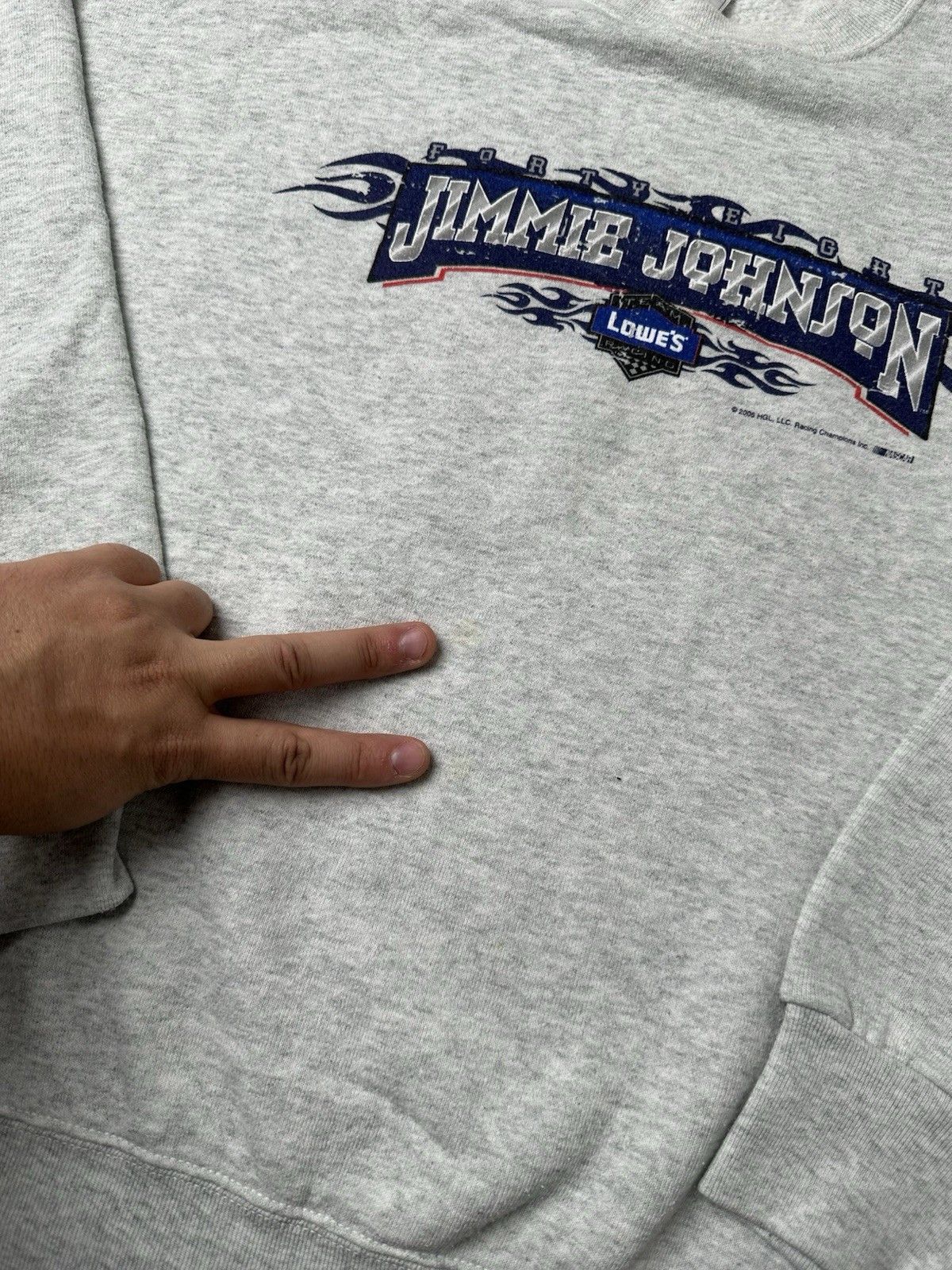 Other Mens Crewneck Sweatshirt Jimmie Johnson Lowe’s 2006, Size L Size US L / EU 52-54 / 3 - 8 Thumbnail