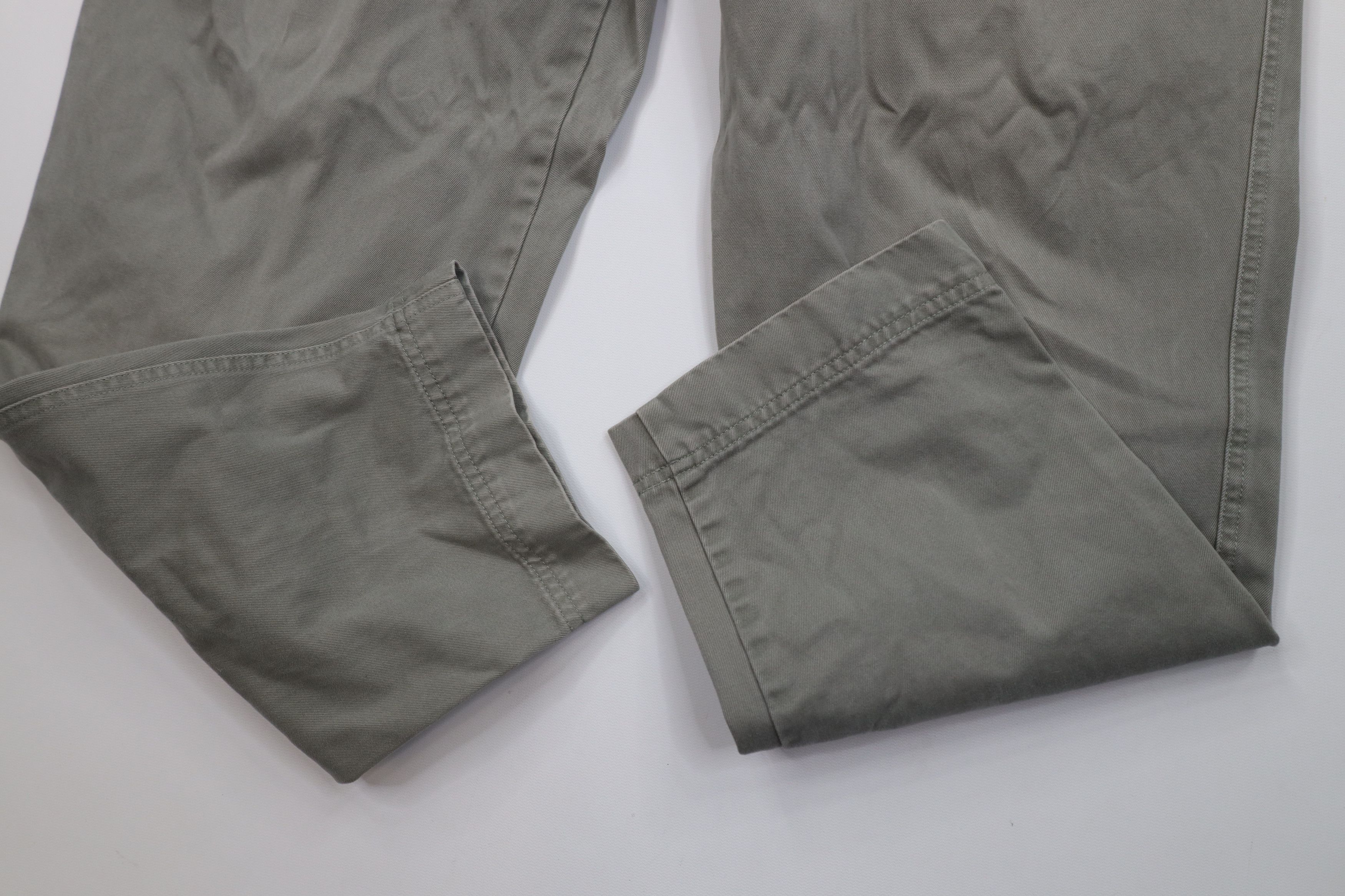 Eddie Bauer Vintage 90s Eddie Bauer Stonewash Heavy Cargo Trekking Pants Size 40" / US 18 - 5 Thumbnail