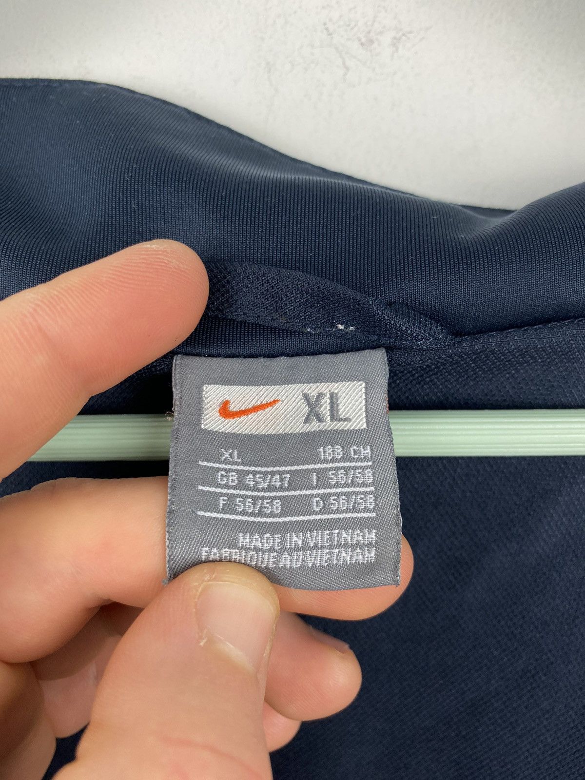 Nike Barcelona 2007 2008 Soccer Track Jacket PSG Messi Juventus Size US XL / EU 56 / 4 - 11 Thumbnail