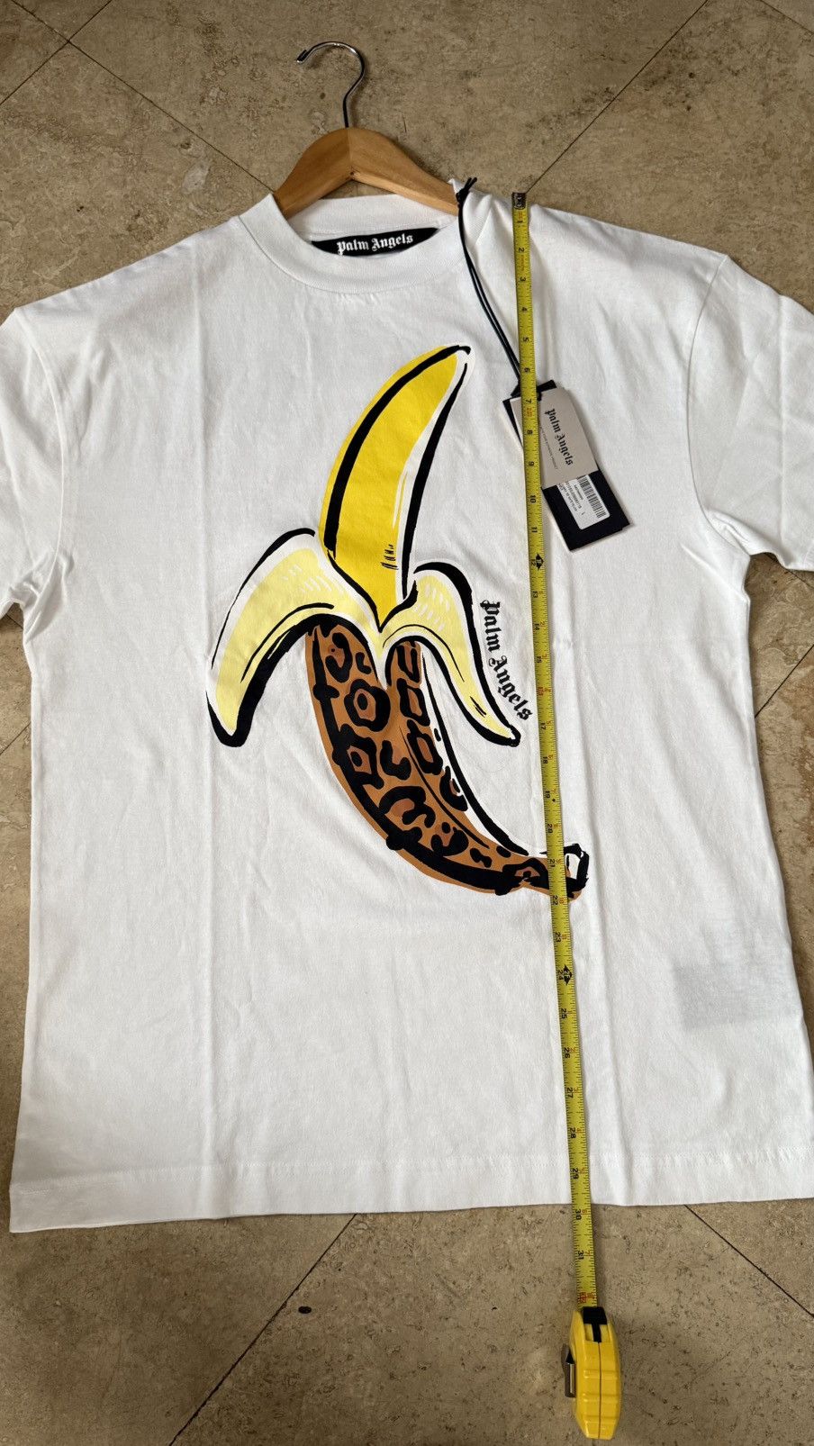 Palm Angels Palm Angels Leopard Banana Printed Classic TShirt Size L Size US L / EU 52-54 / 3 - 7 Thumbnail