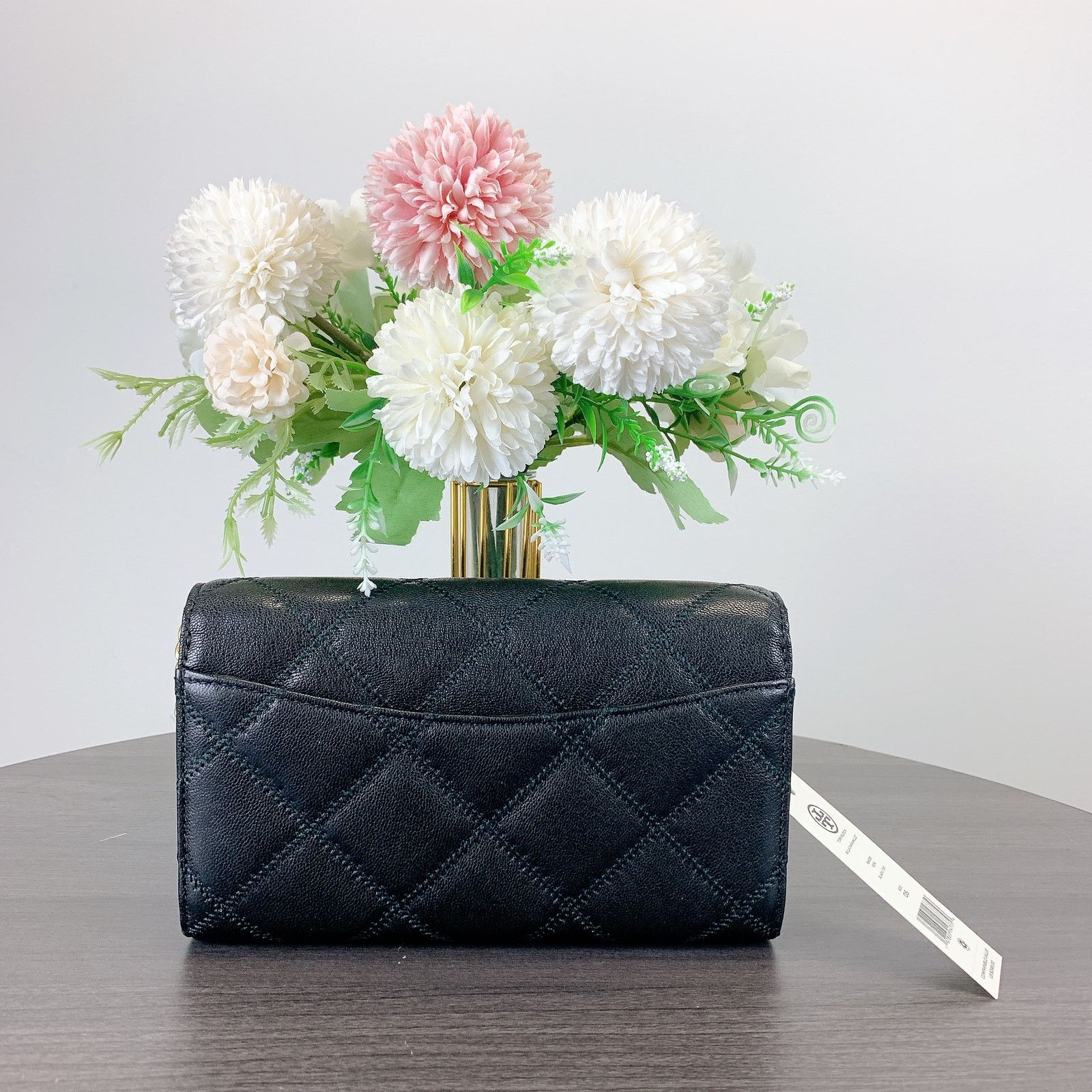 Tory Burch Tory Burch 164055 WILLA CHAIN WALLET IN BLACK Size ONE SIZE - 3 Thumbnail
